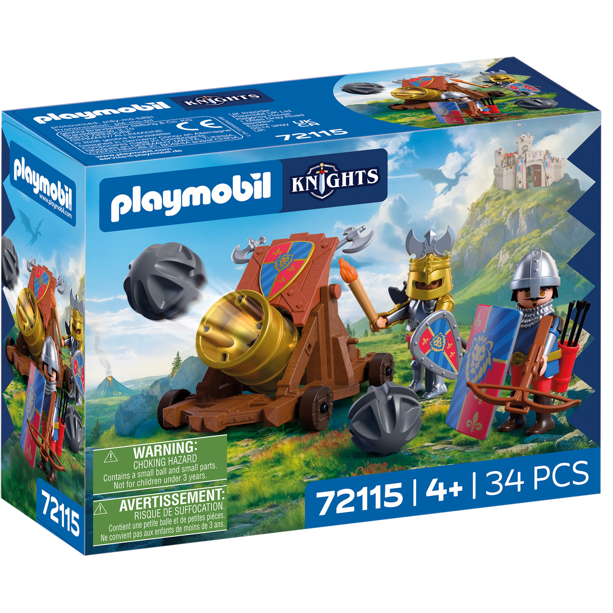 72115 Knights Schusswaffe Löwenritter, Konstruktionsspielzeug