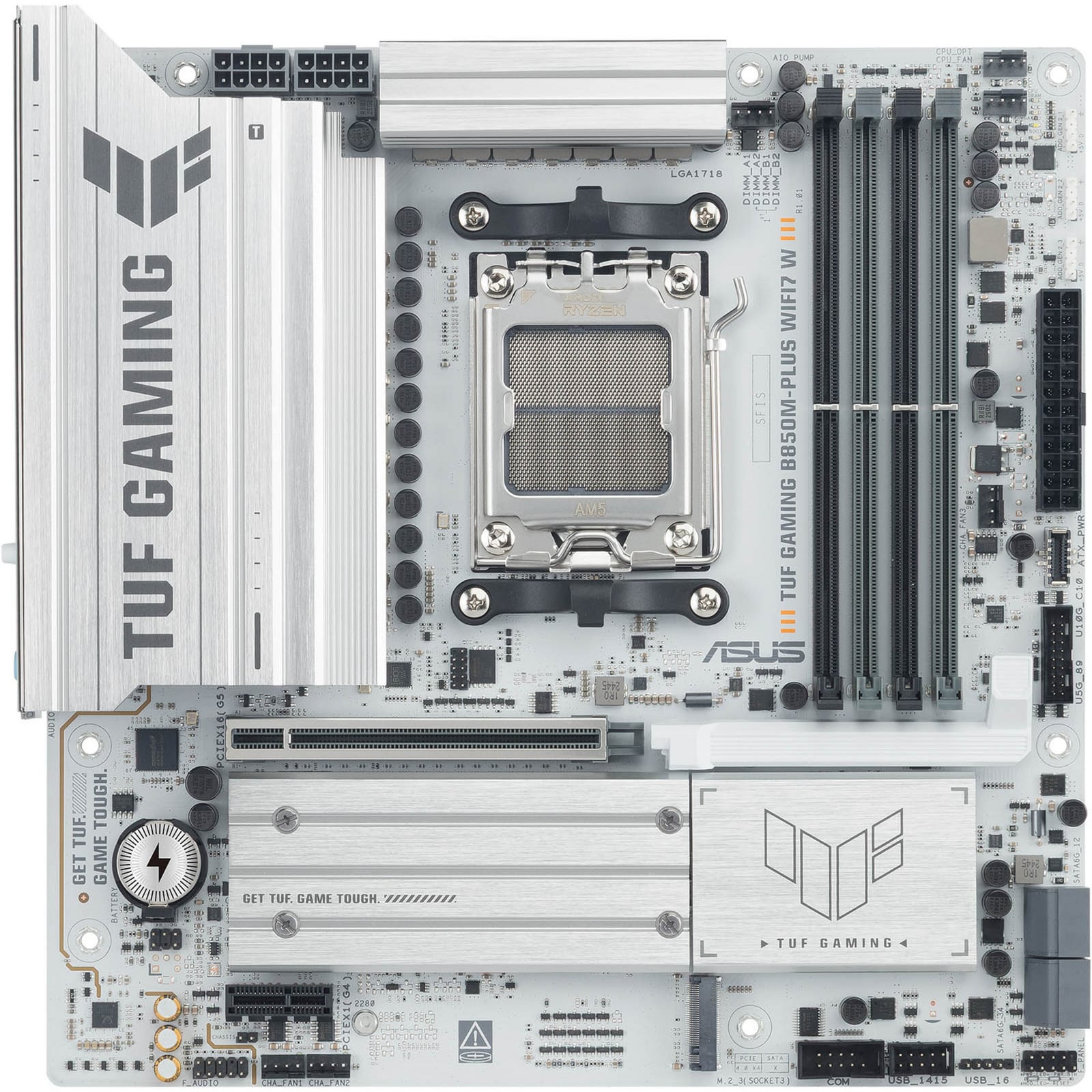 TUF GAMING B850M-PLUS WIFI7 WHITE, Mainboard