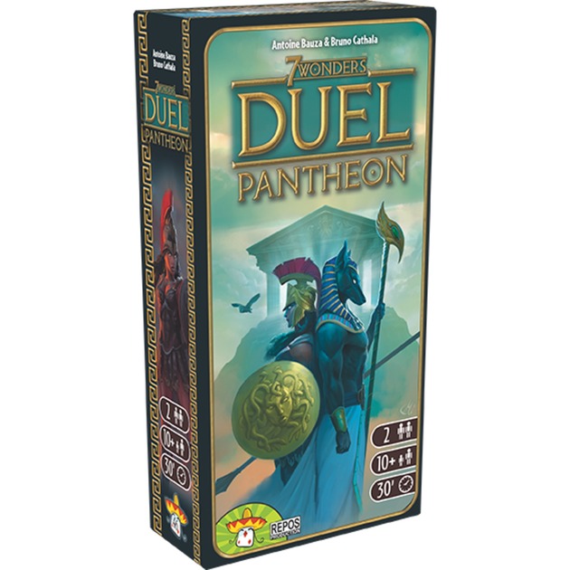 Spielzeug: Asmodee 7 Wonders Duel - Pantheon, Brettspiel