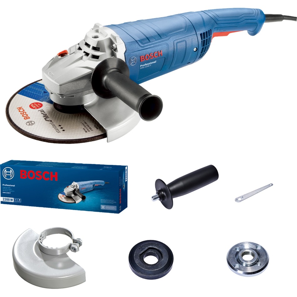 Bosch Winkelschleifer GWS 2200 P Professional | 04053423240689 Bosch Winkelschleifer GWS 2200 P Professional | 04053423240689