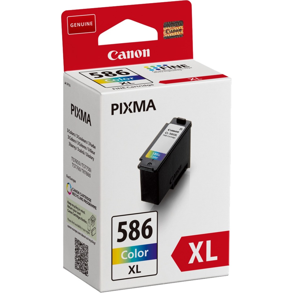 Canon Tinte dreifarbig CL-586XL | 04549292223392 Canon Tinte dreifarbig CL-586XL | 04549292223392