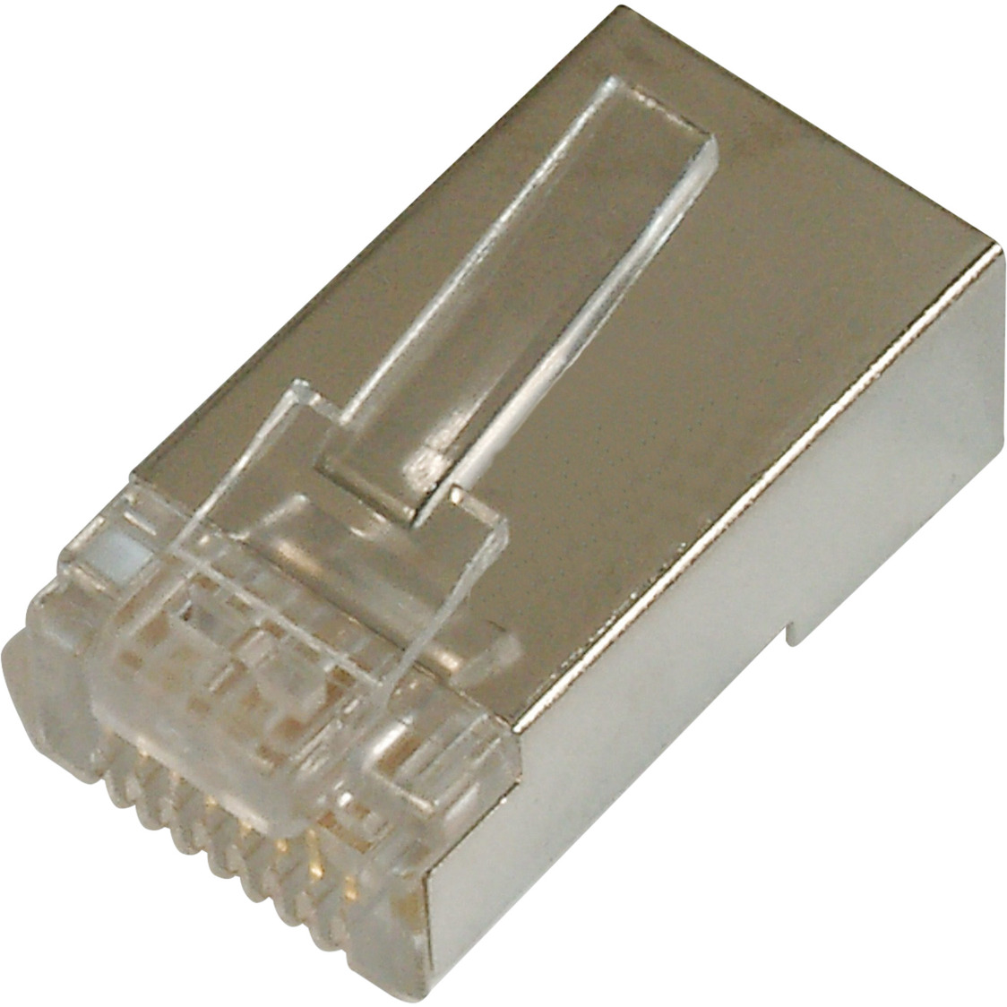 CAT.5e Modularstecker für Rundkabel, geschirmt, 1 Stück