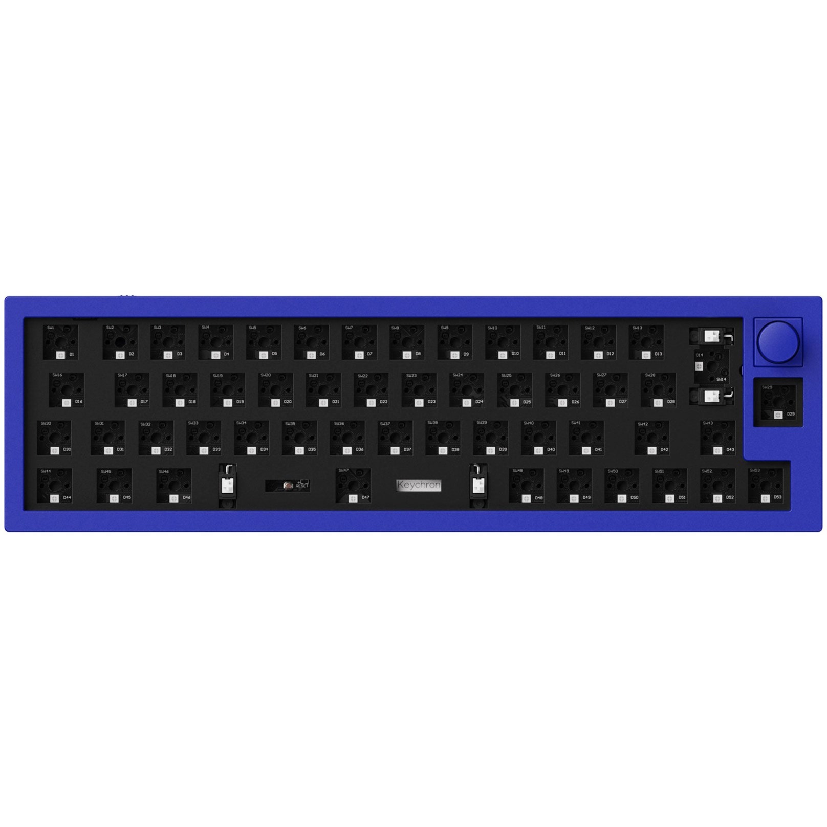 Keychron Q9 Barebone ISO Knob, Gaming-Tastatur | 04895248815693