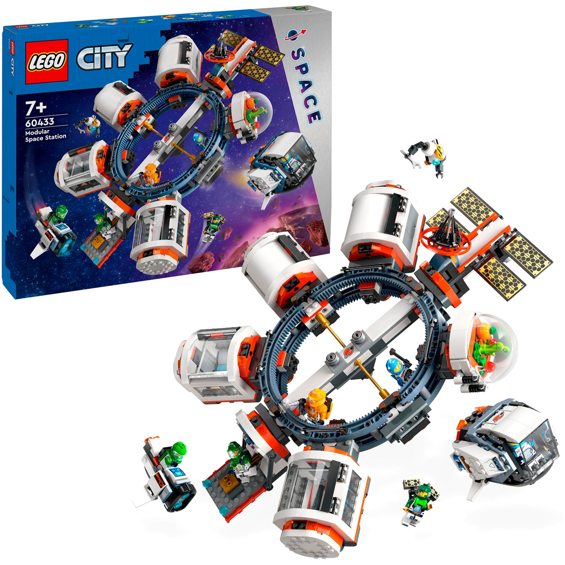 60433 City Modulare Raumstation, Konstruktionsspielzeug