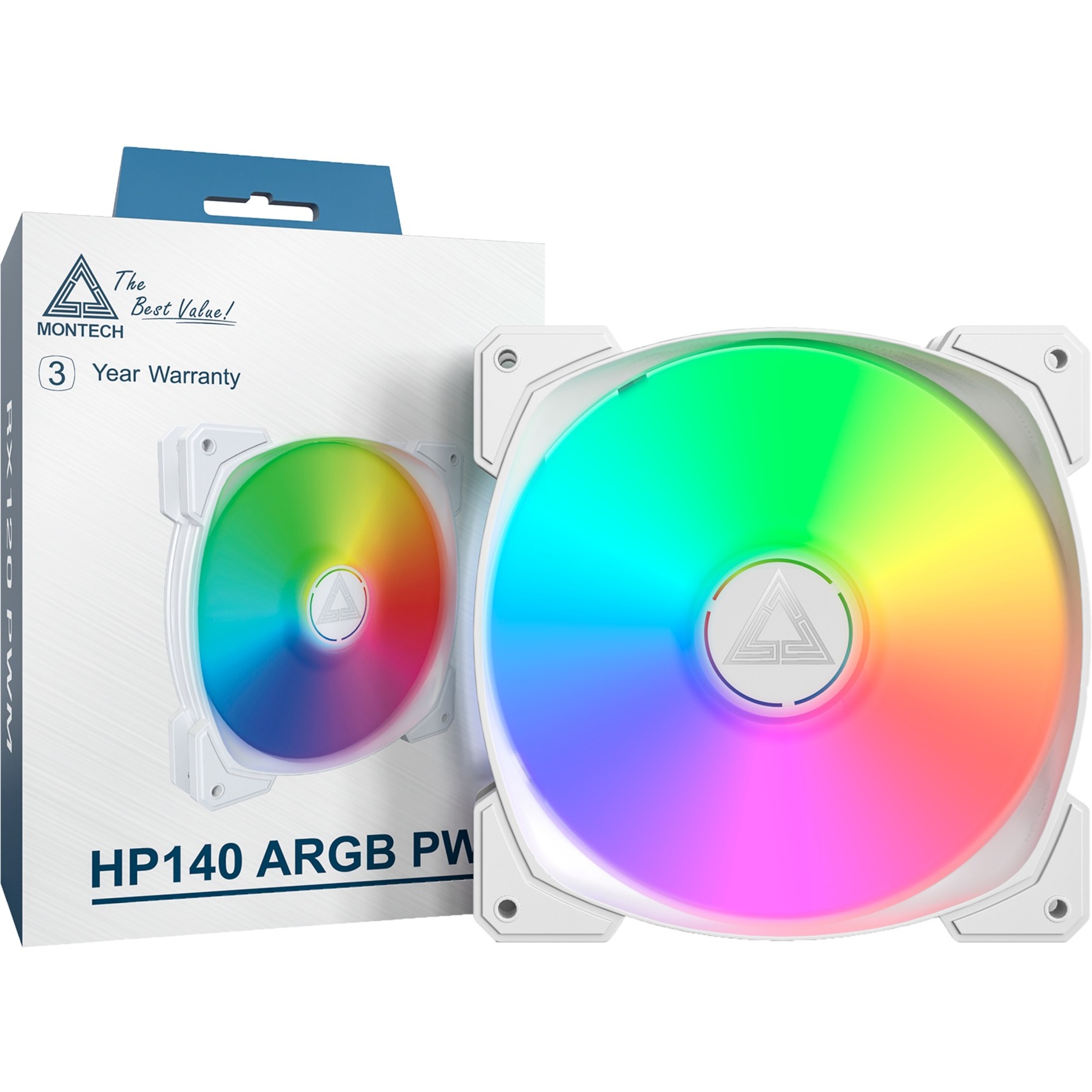 HP140 ARGB PWM 140x140x25, Gehäuselüfter