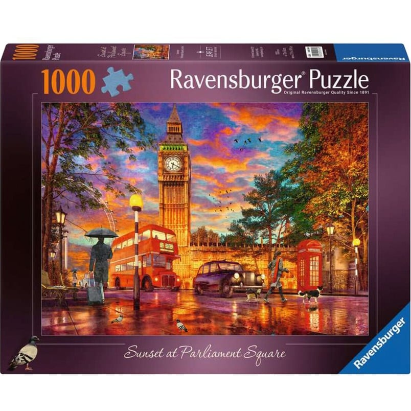 Puzzle Sonnenuntergang in London