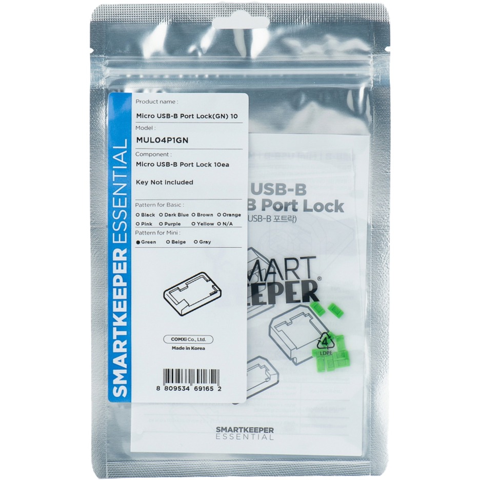 ESSENTIAL Micro USB-B Port Lock (MUL04), Einsteckschloss