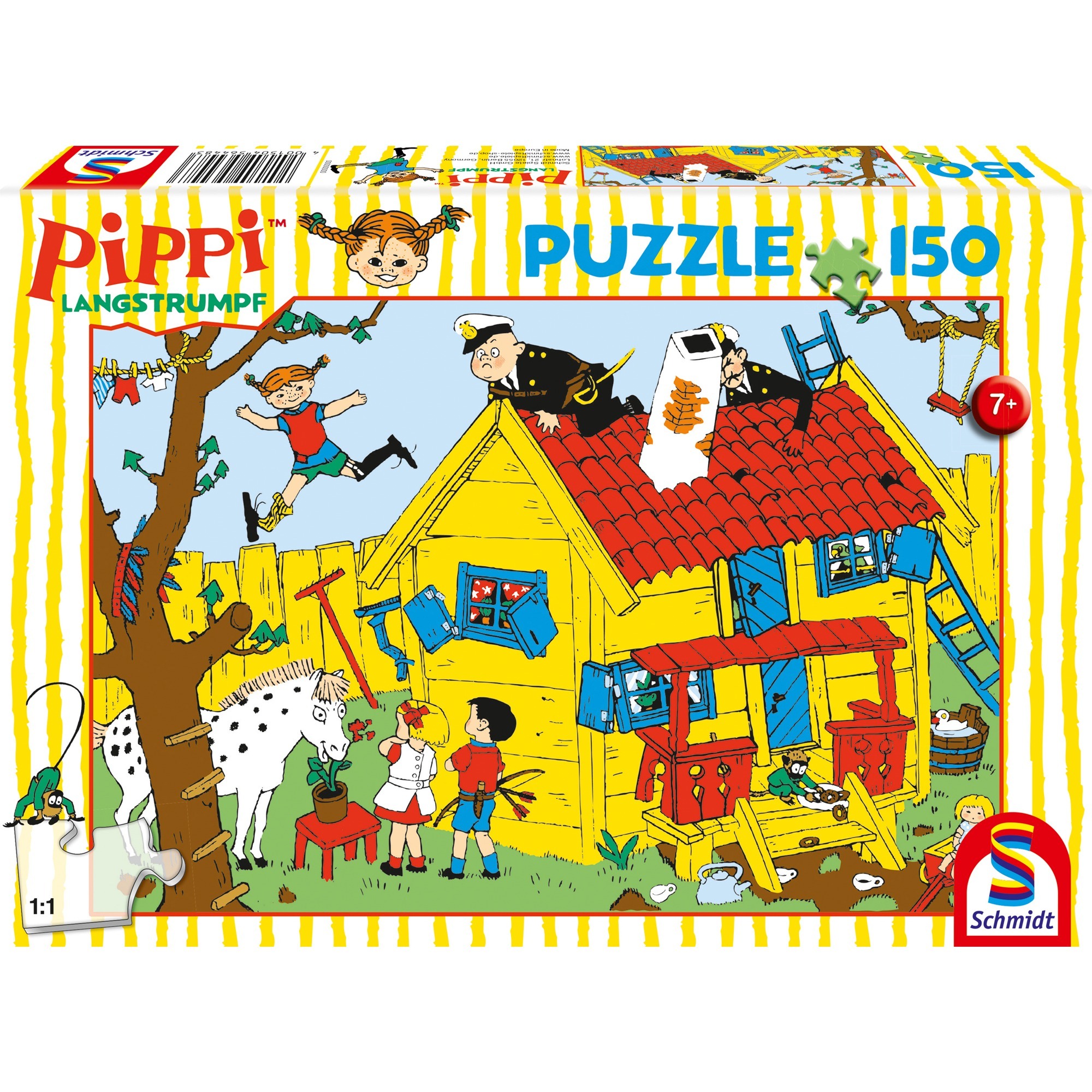 Pippi und die Villa Kunterbunt, Puzzle