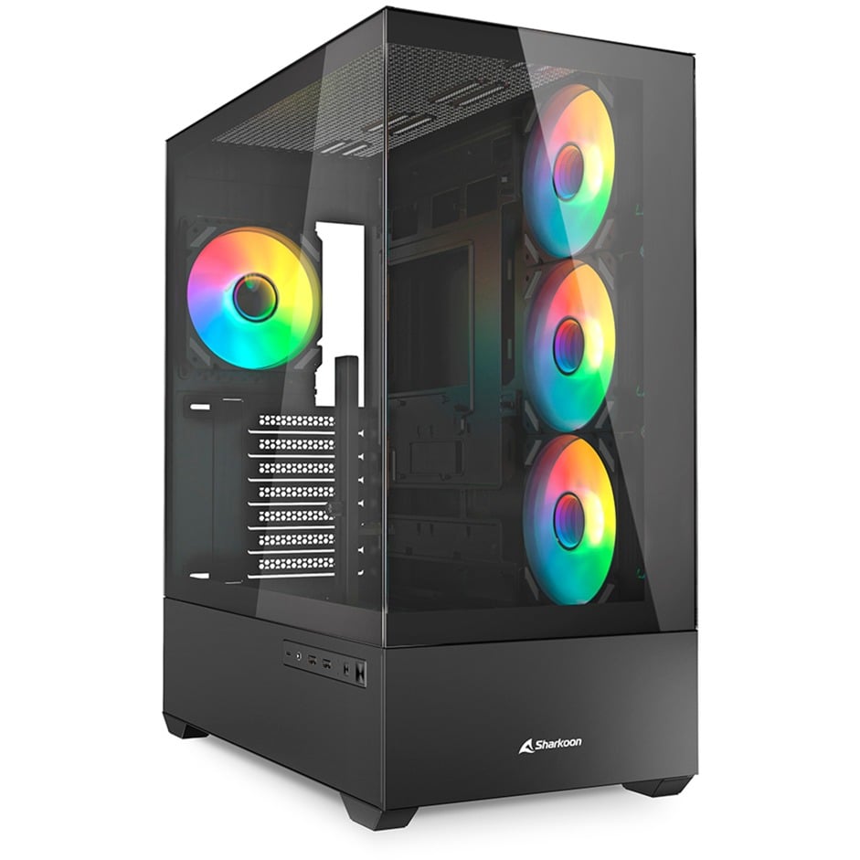 Sharkoon AK6 RGB , Tower-Gehäuse | 04044951041695 Sharkoon AK6 RGB , Tower-Gehäuse | 04044951041695