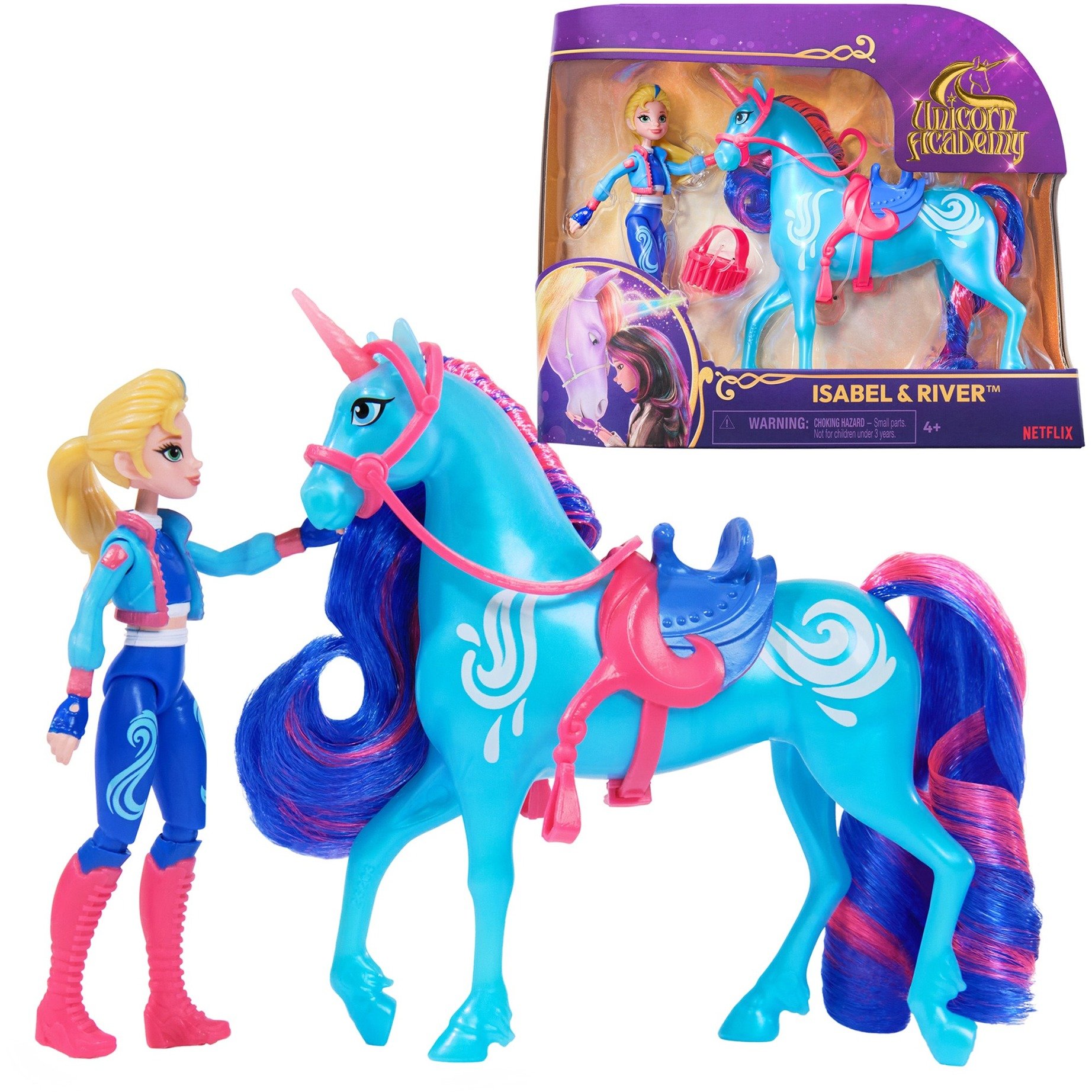 Spin Master Unicorn Academy – Isabel und Einhorn River Set, Spielfigur | 00778988461891 Spin Master Unicorn Academy – Isabel und Einhorn River Set, Spielfigur | 00778988461891