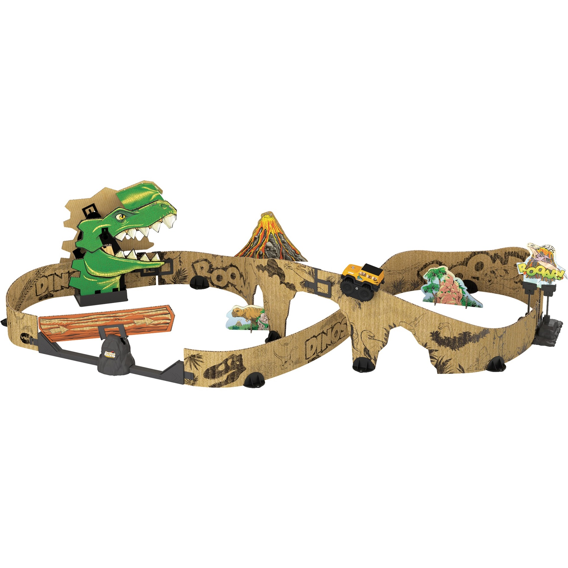 Vtech Car-Board Racers – Dino-Adventure Set, Bahn | 03417765633041 Vtech Car-Board Racers – Dino-Adventure Set, Bahn | 03417765633041