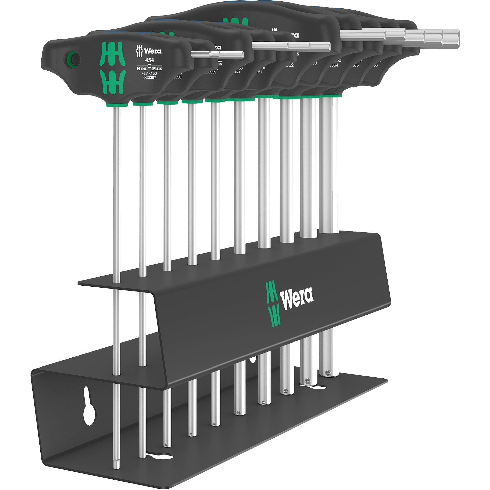 454/10 HF Set Imperial 2 Quergriff-Schraubendreher + Rack, 10-teilig