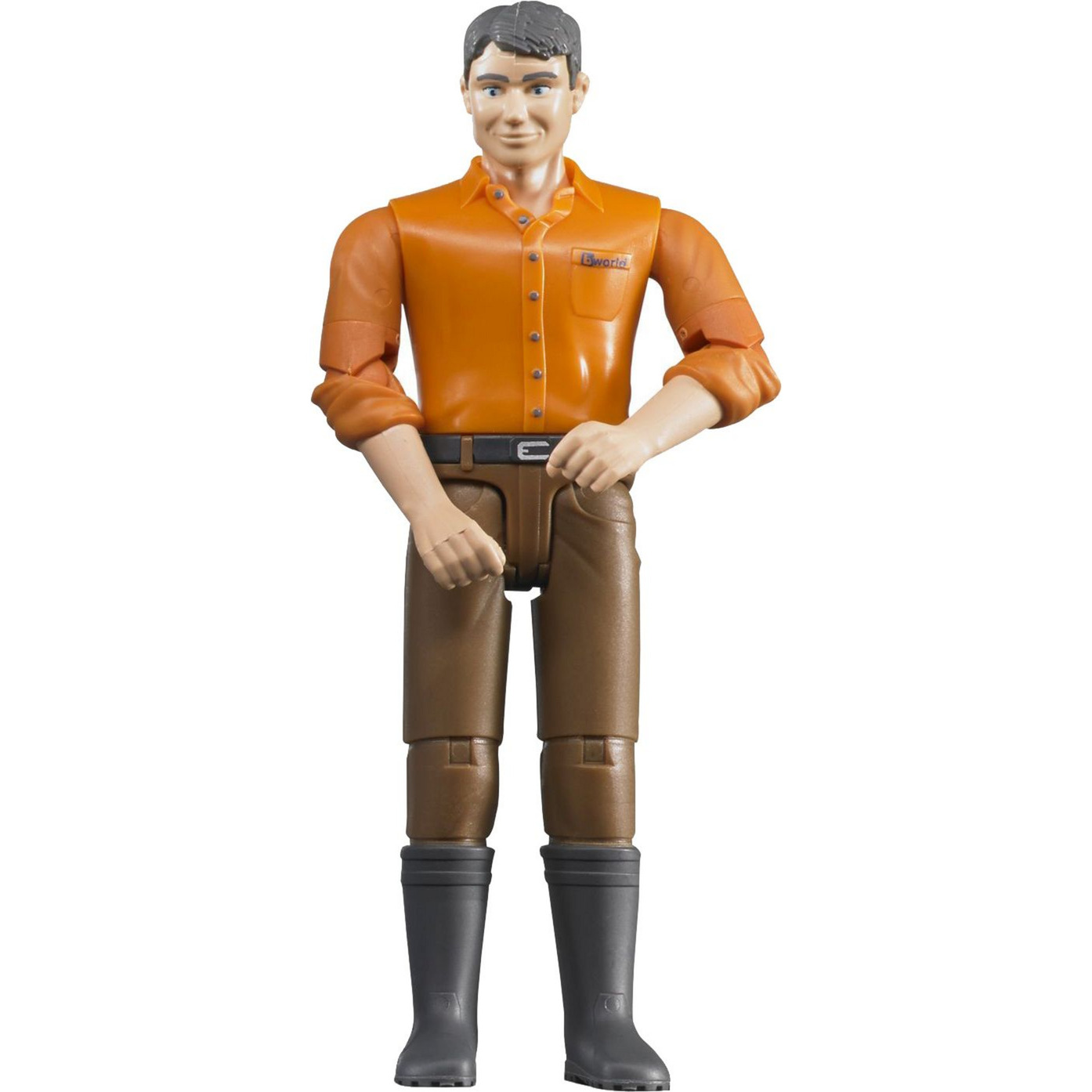 Mann Figur mit heller Haut und Hose, Spielfigur