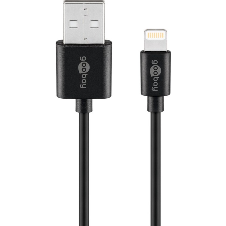 USB 2.0 Adapterkabel, USB-A Stecker > Lightning Stecker