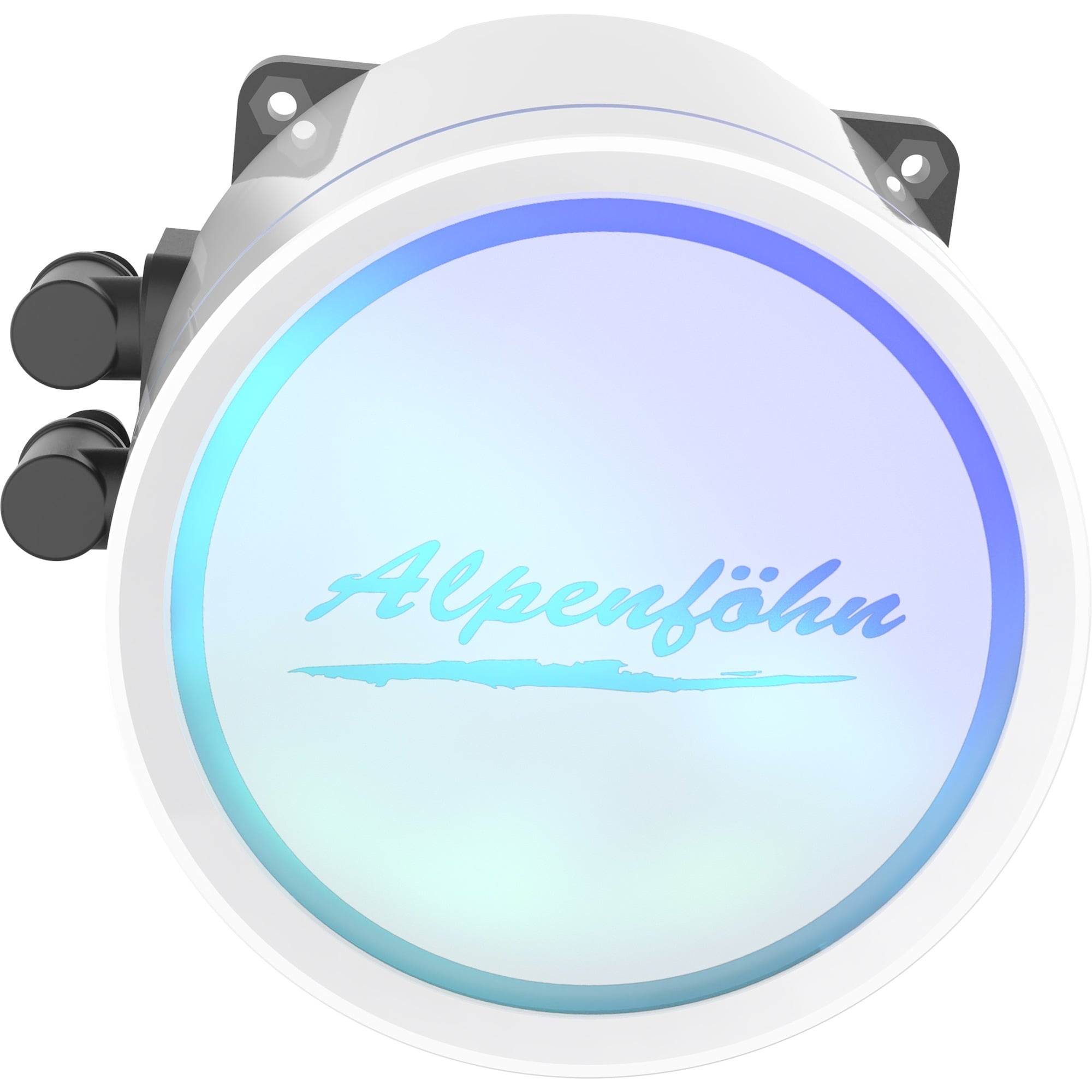 Alpenföhn Gletscherwasser 360: Sistema Di Raffreddamento A Liquido Completo ARGB, Bianco