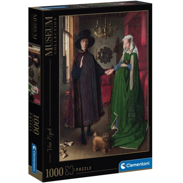 Clementoni Museum Collection: Van Eyck – Die Arnolfini-Hochzeit , Puzzle | 08005125396634 Clementoni Museum Collection: Van Eyck – Die Arnolfini-Hochzeit , Puzzle | 08005125396634