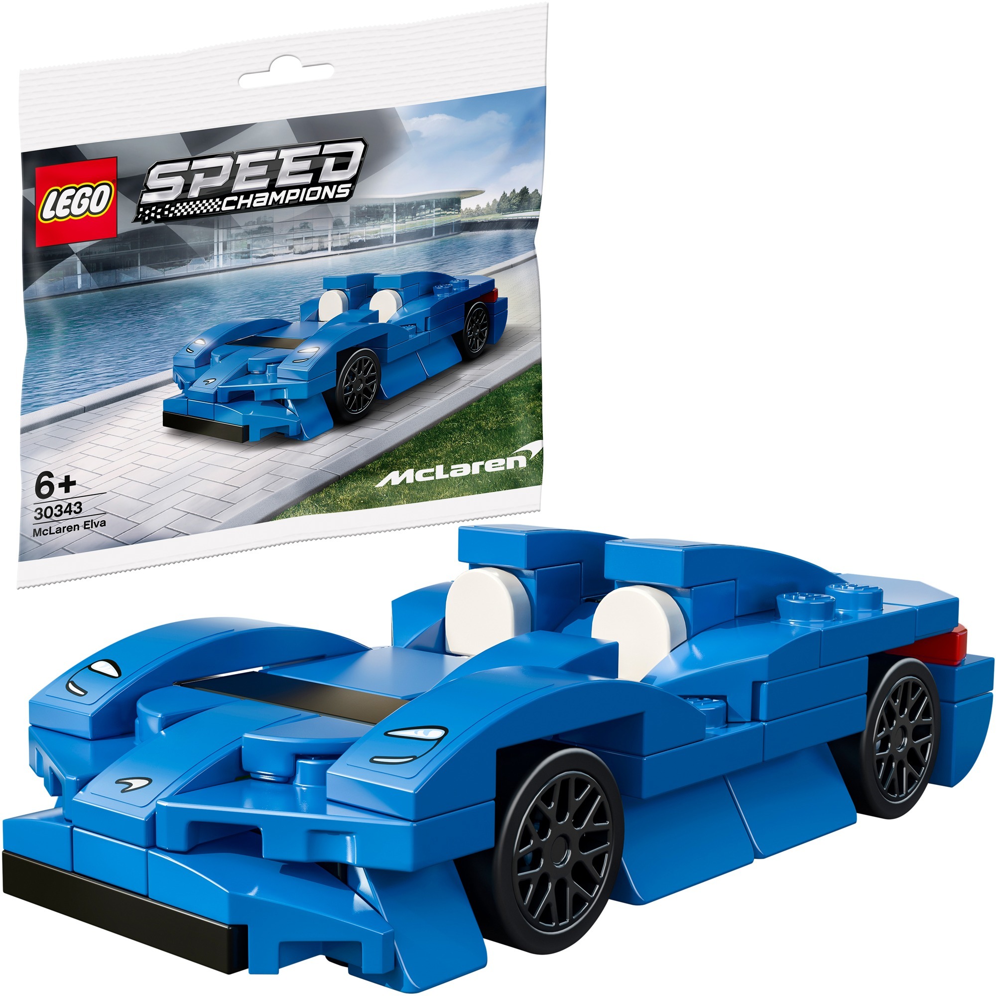 Spielzeug: Lego 30343 Speed Champions McLaren Elva