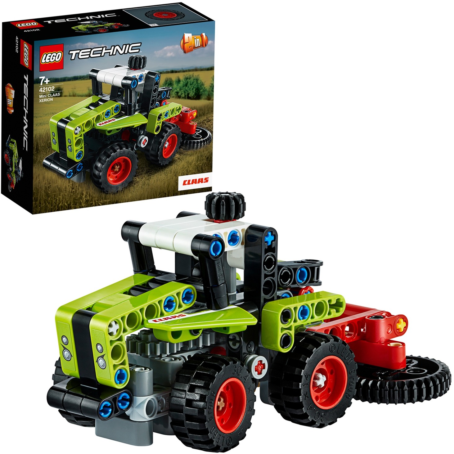 Lego 42102 Technic Mini CLAAS XERION, Konstruktionsspielzeug | 05702016616415 Lego 42102 Technic Mini CLAAS XERION, Konstruktionsspielzeug | 05702016616415