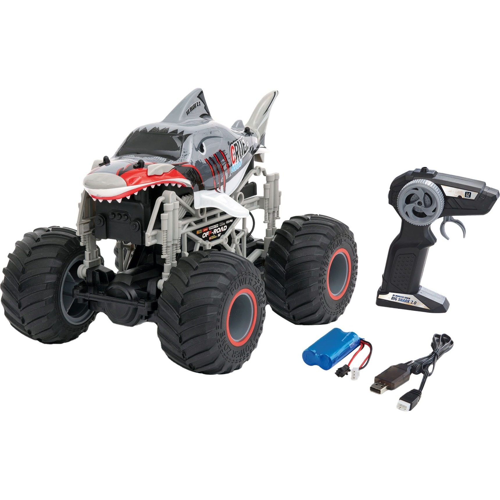 Revell RC Monster Truck Big Shark 2.0 | 04009803245539 Revell RC Monster Truck Big Shark 2.0 | 04009803245539