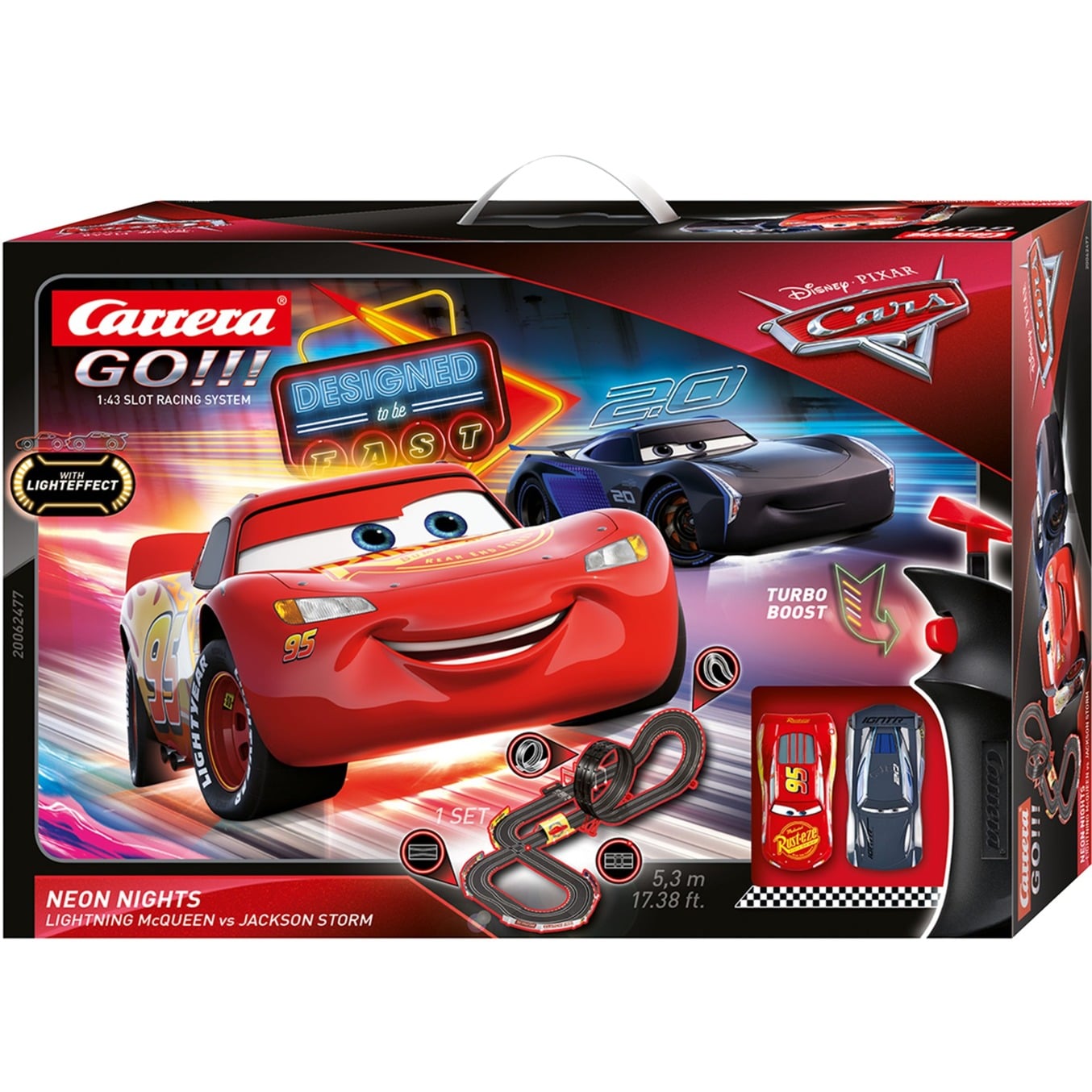 GO!!! Disney Pixar Cars - Neon Nights, Rennbahn