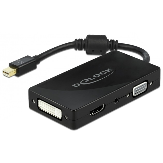 Adapter Mini DisplayPort > VGA + HDMI + DVI + 3,5mm Klinkenbuchse