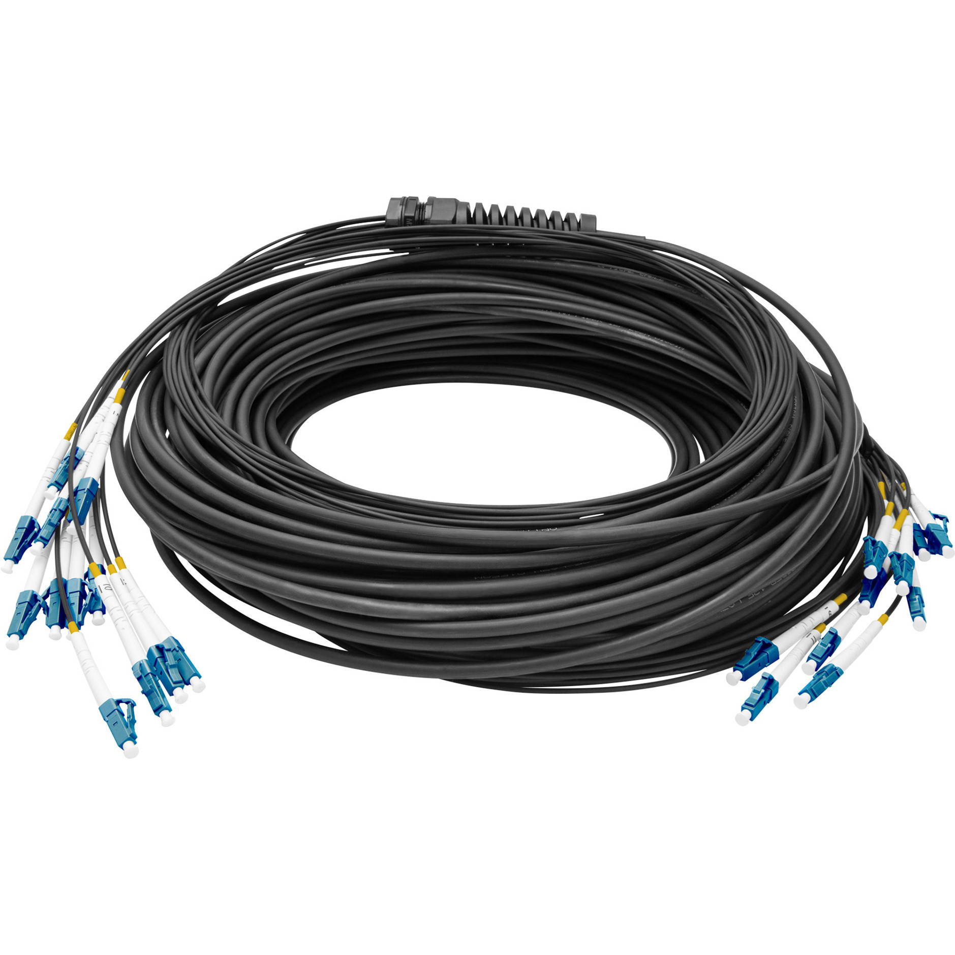 Glasfaser Universal Breakout Kabel, Duplex, LC/UPC Stecker, Singlemode OS2