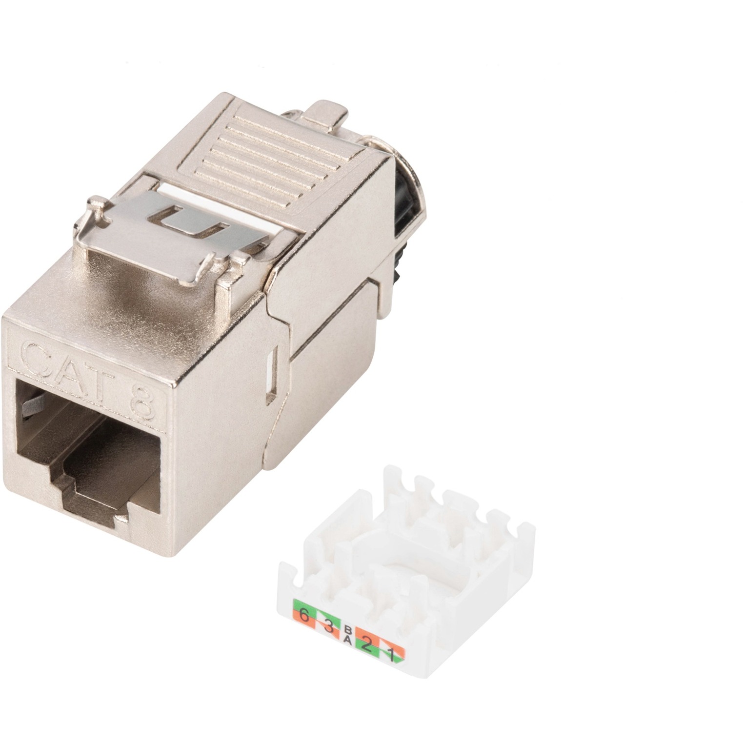 Keystone-Modul Cat. 8.1, geschirmt
