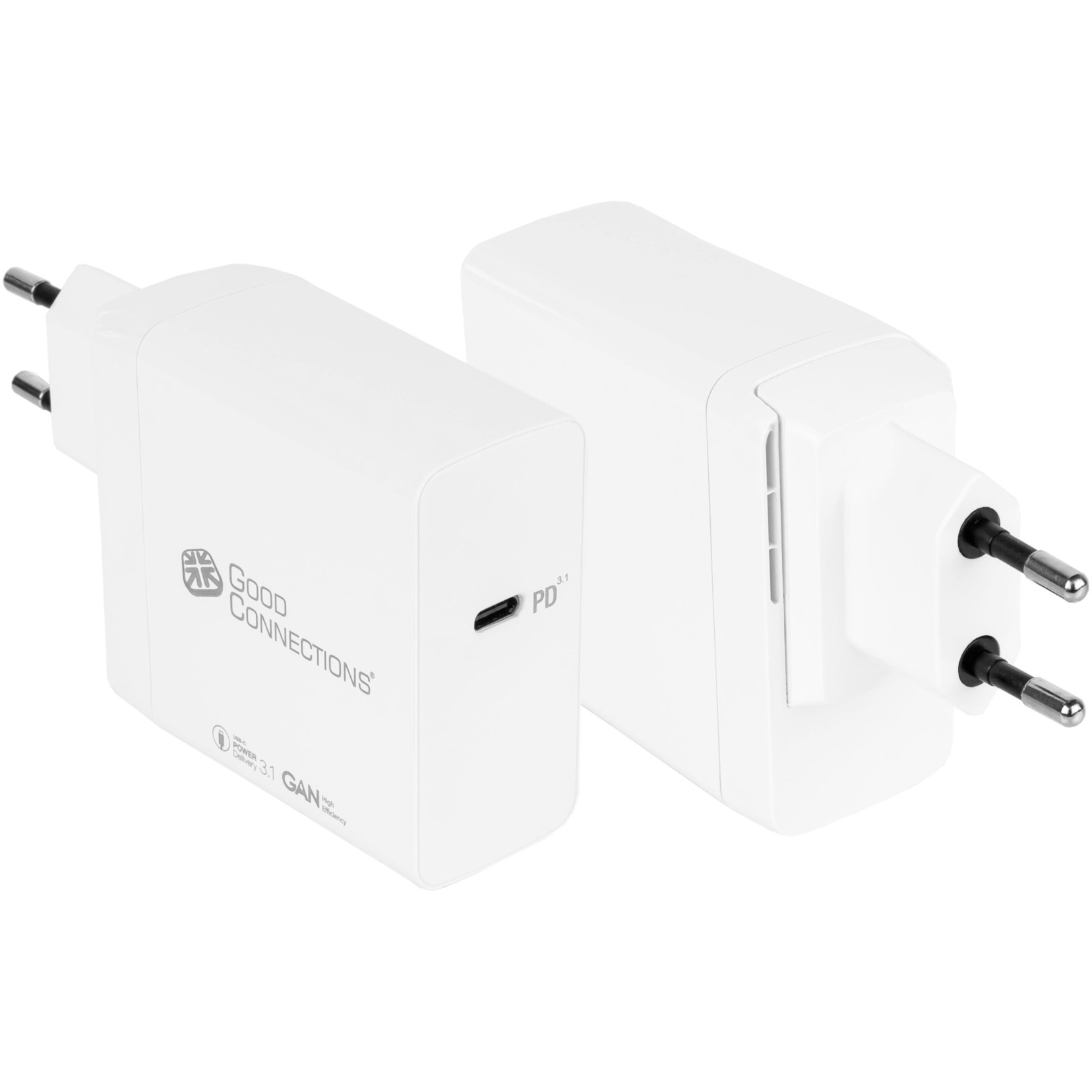 Good Connections USB-Schnellladegerät 140 Watt, 1-Port | 04014619880843 Good Connections USB-Schnellladegerät 140 Watt, 1-Port | 04014619880843