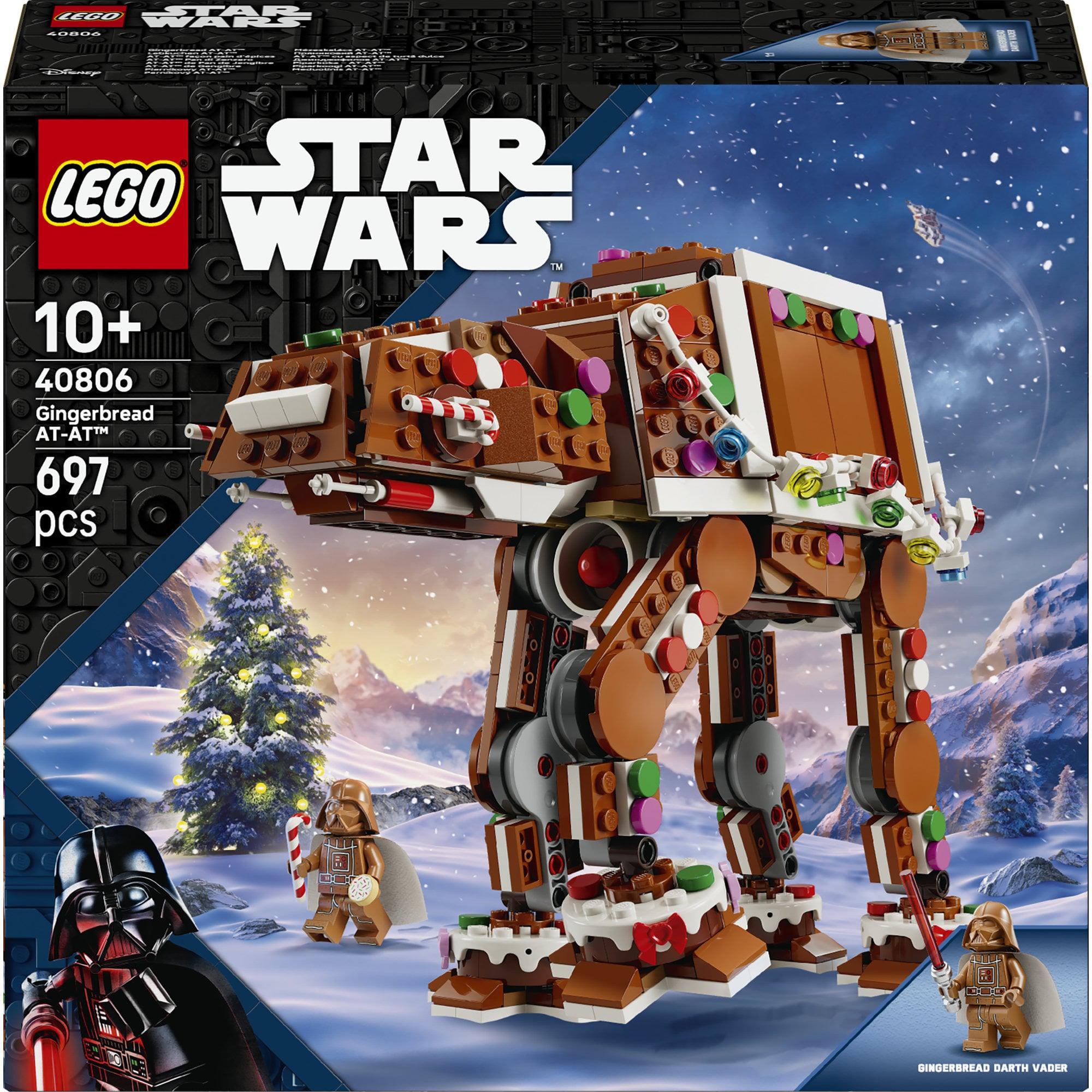 40806 Star Wars Lebkuchen AT-AT, Konstruktionsspielzeug