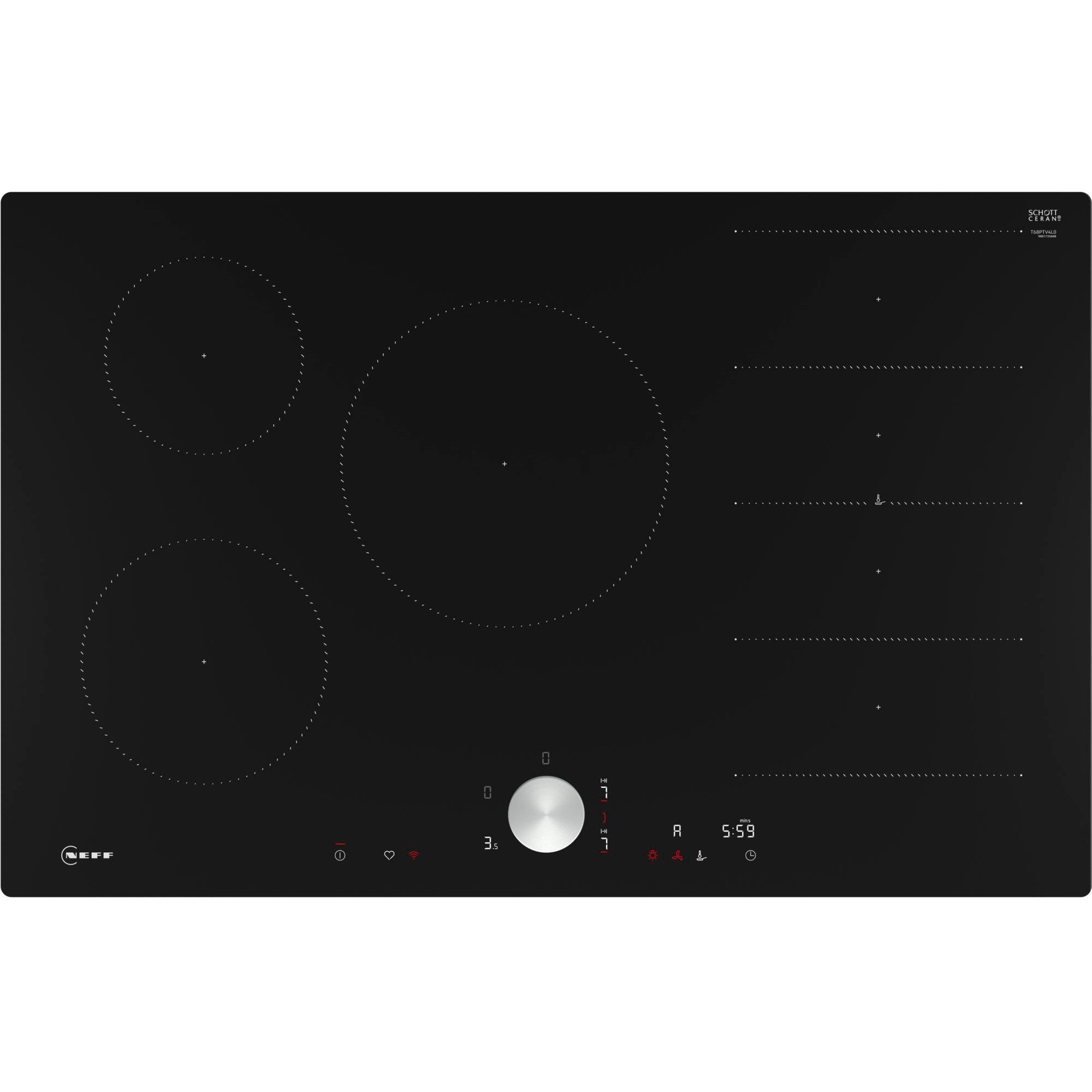 NEFF T68PTV4L0 N 90, Autarkes Kochfeld | 04242004269724 NEFF T68PTV4L0 N 90, Autarkes Kochfeld | 04242004269724