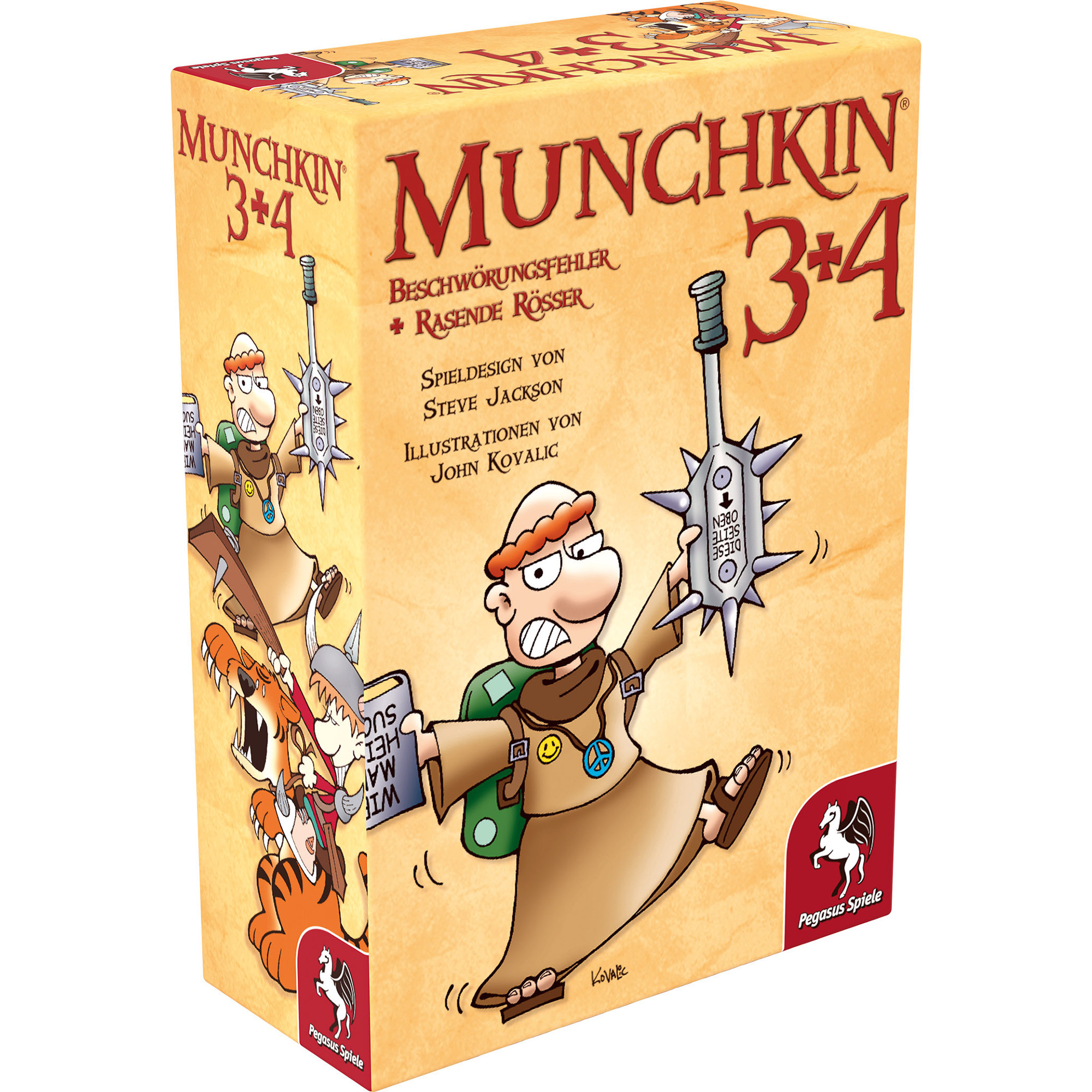 Munchkin 3+4, Kartenspiel