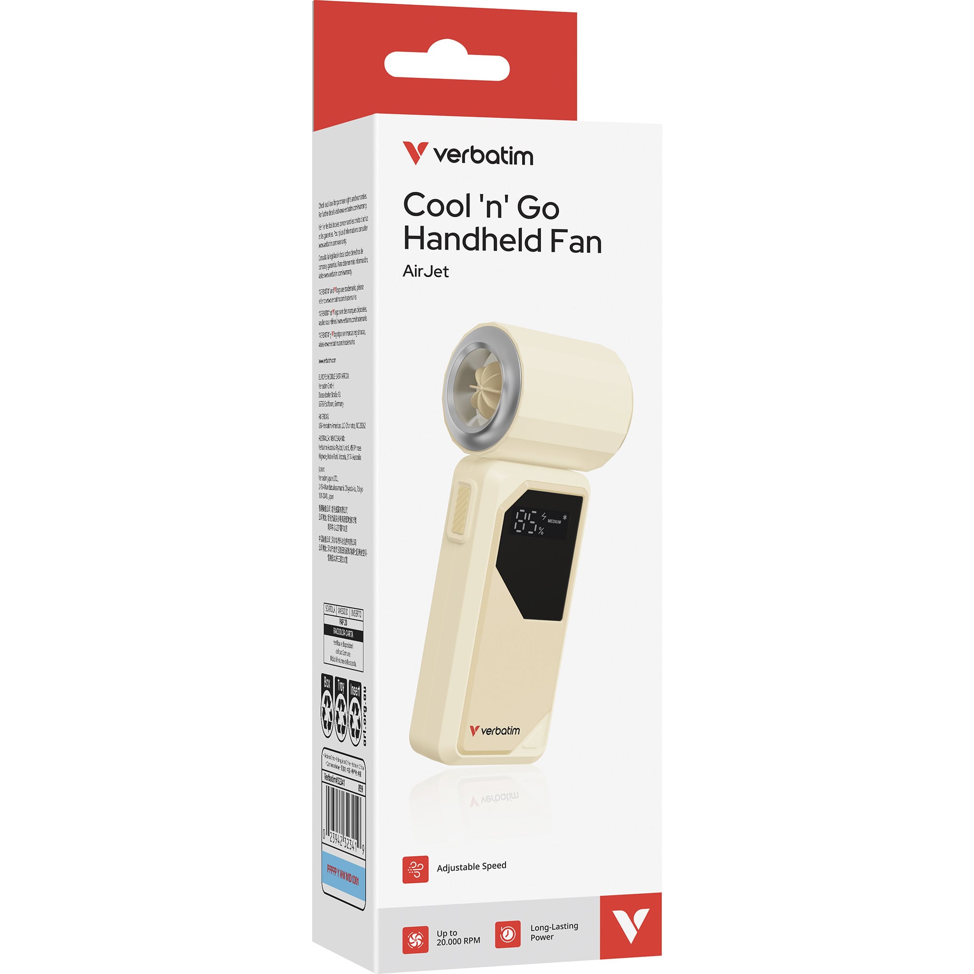 Cool n Go Air Jet, Ventilator