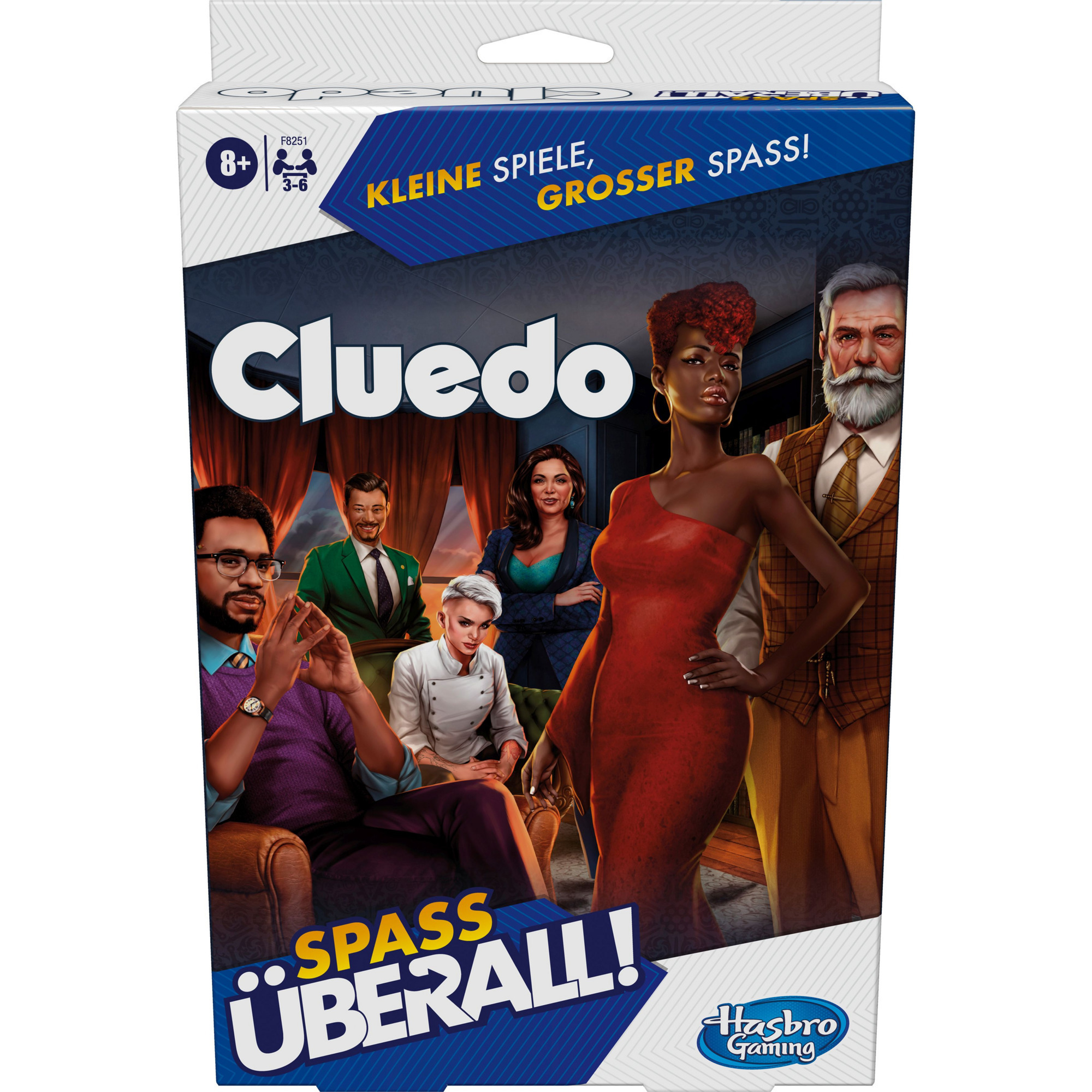 Cluedo Kompakt Detektivspiel Reiseversion, Detektiv-Sets