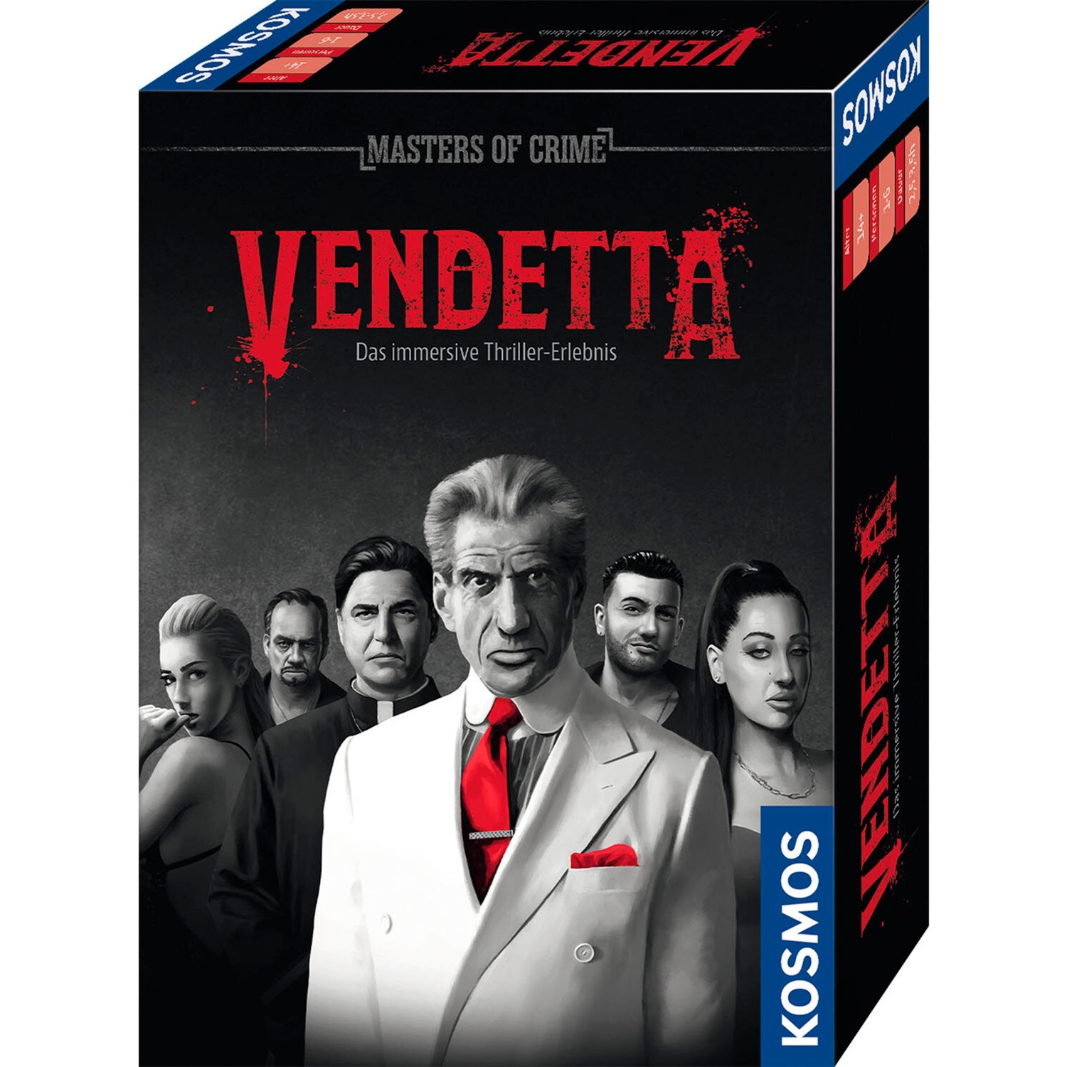 Kosmos Masters of Crime: Vendetta, Brettspiel | 04002051683825 Kosmos Masters of Crime: Vendetta, Brettspiel | 04002051683825