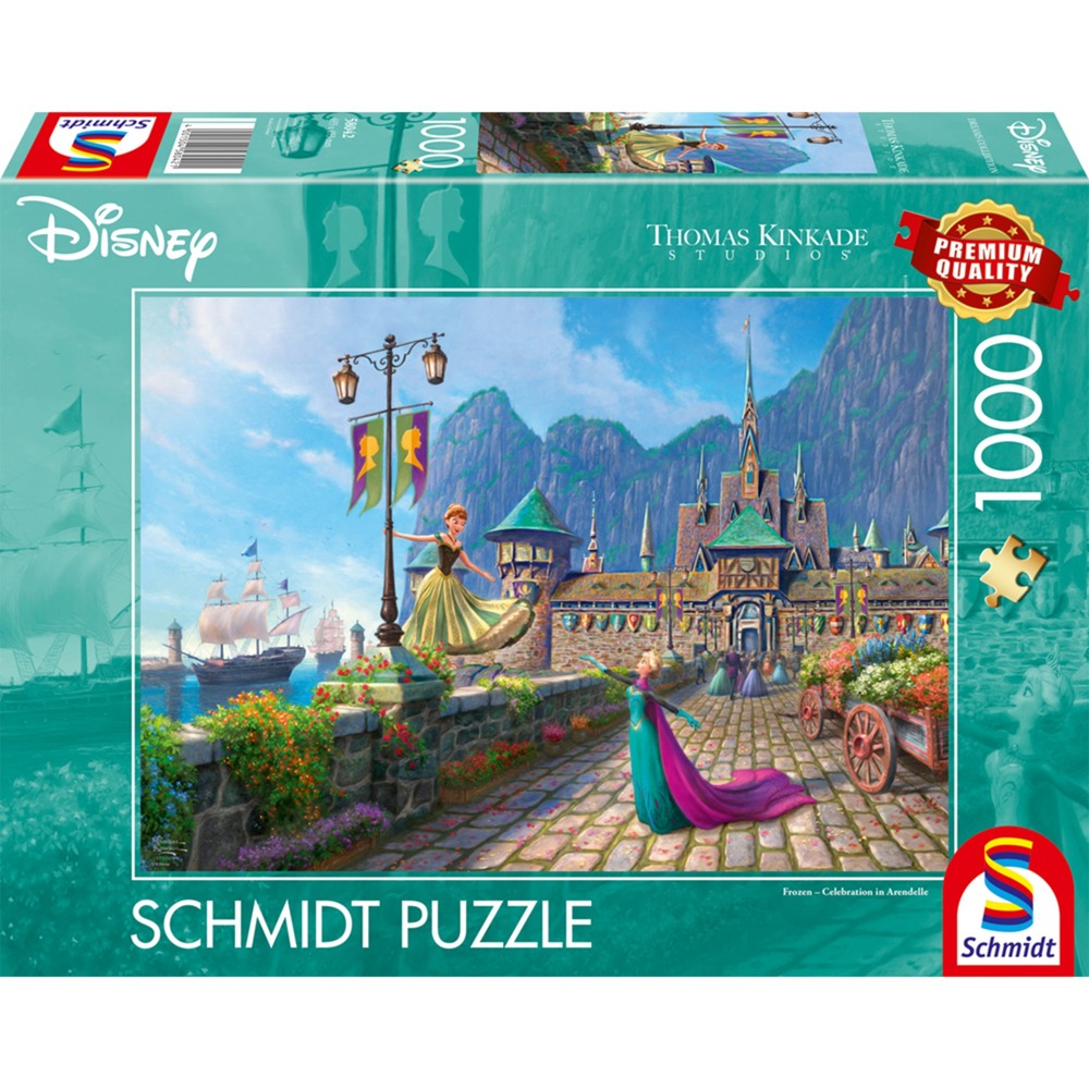 Thomas Kinkade Studios: Disney - Celebration in Arendelle, Puzzle