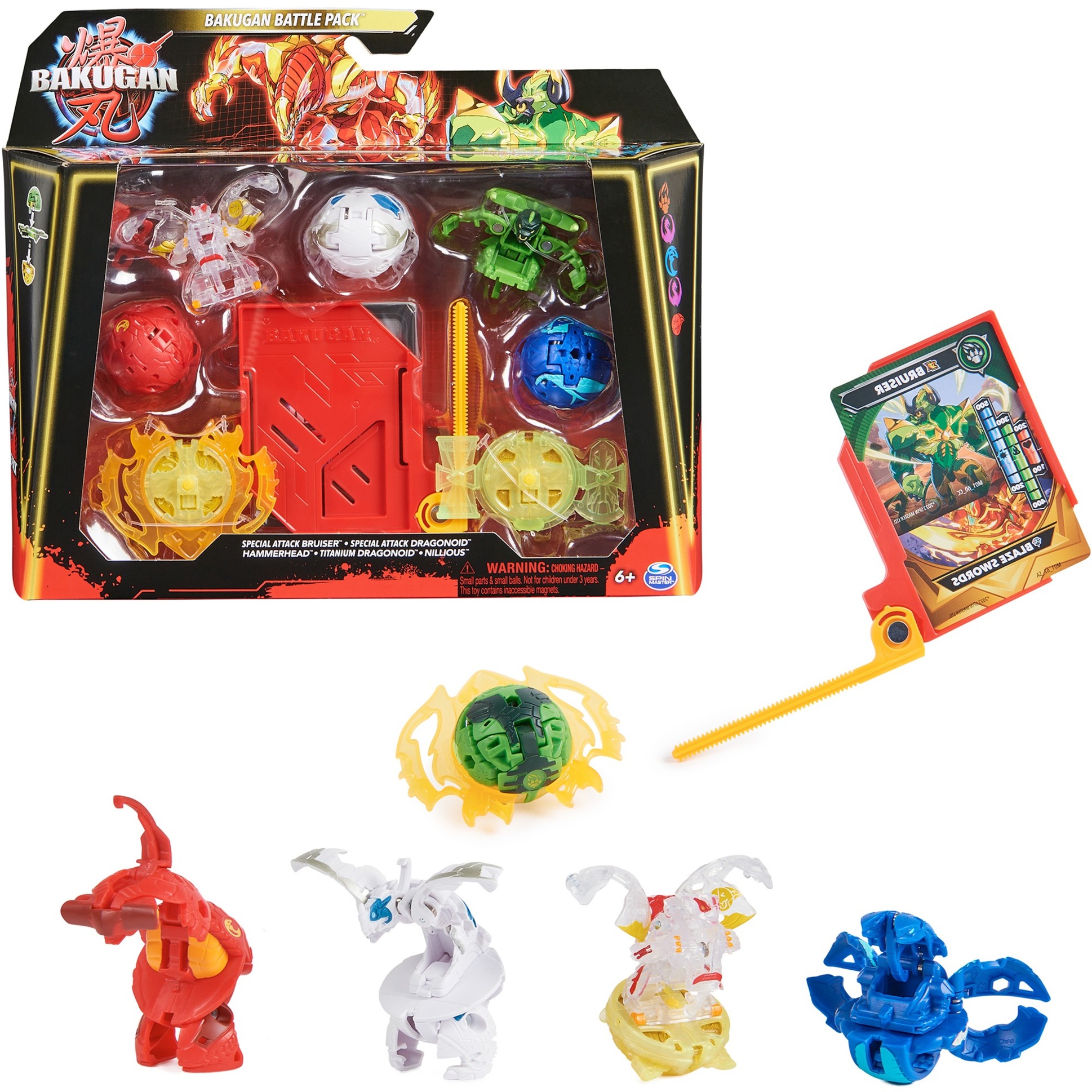 Spin Master Bakugan 2023 Battle Pack mit 5 Bällen, Geschicklichkeitsspiel | 00778988497029 Spin Master Bakugan 2023 Battle Pack mit 5 Bällen, Geschicklichkeitsspiel | 00778988497029
