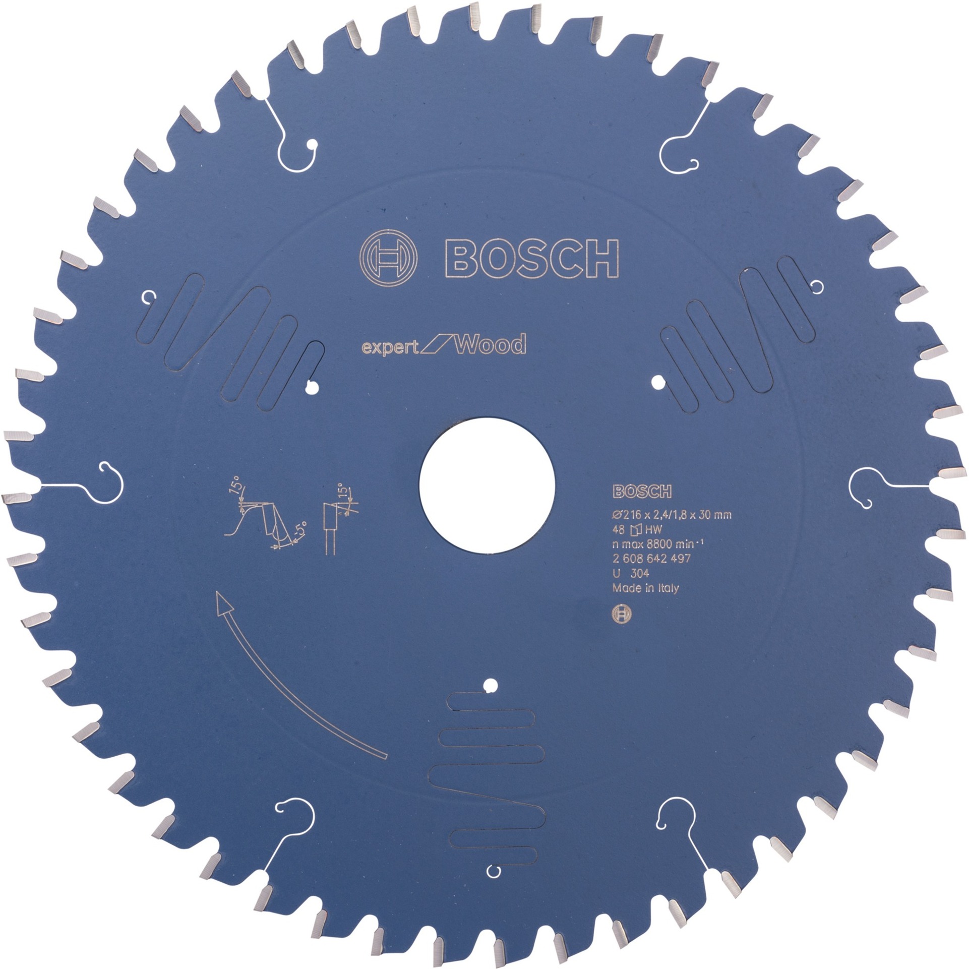 EXPERT Wood Kreissägeblatt, Ø 216mm, 48Z