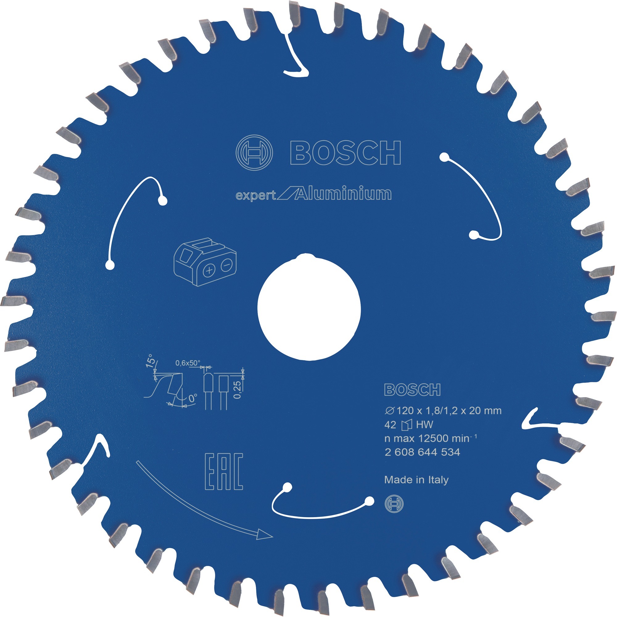 Kreissägeblatt Expert for Aluminium, Ø 120mm, 42Z
