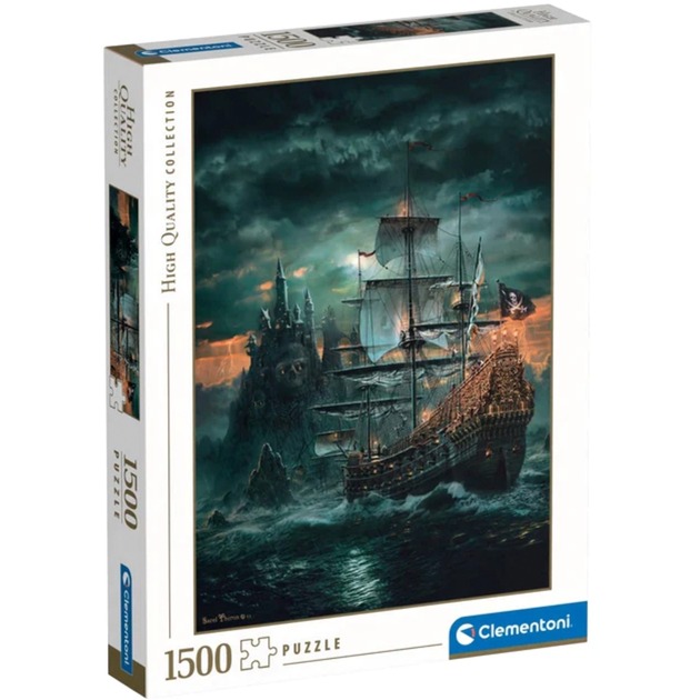 Clementoni High Quality Collection – Das Piratenschiff, Puzzle | 08005125316823 Clementoni High Quality Collection – Das Piratenschiff, Puzzle | 08005125316823