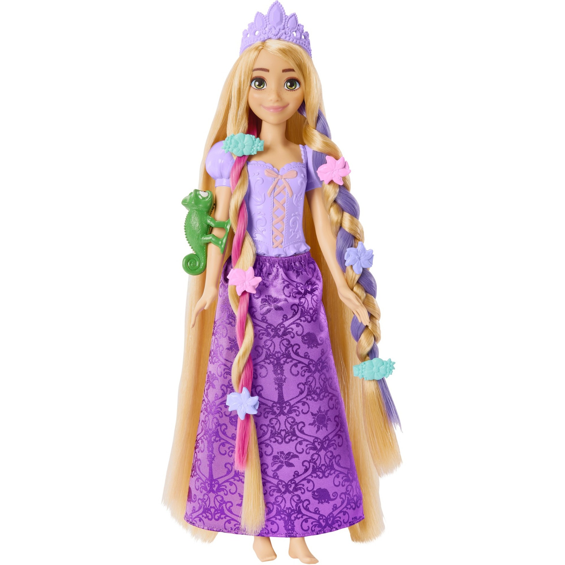 rapunzel spielzeug Mattel Disney Prinzessin Haarspiel Rapunzel Puppe und Zubehör, Spielfigur