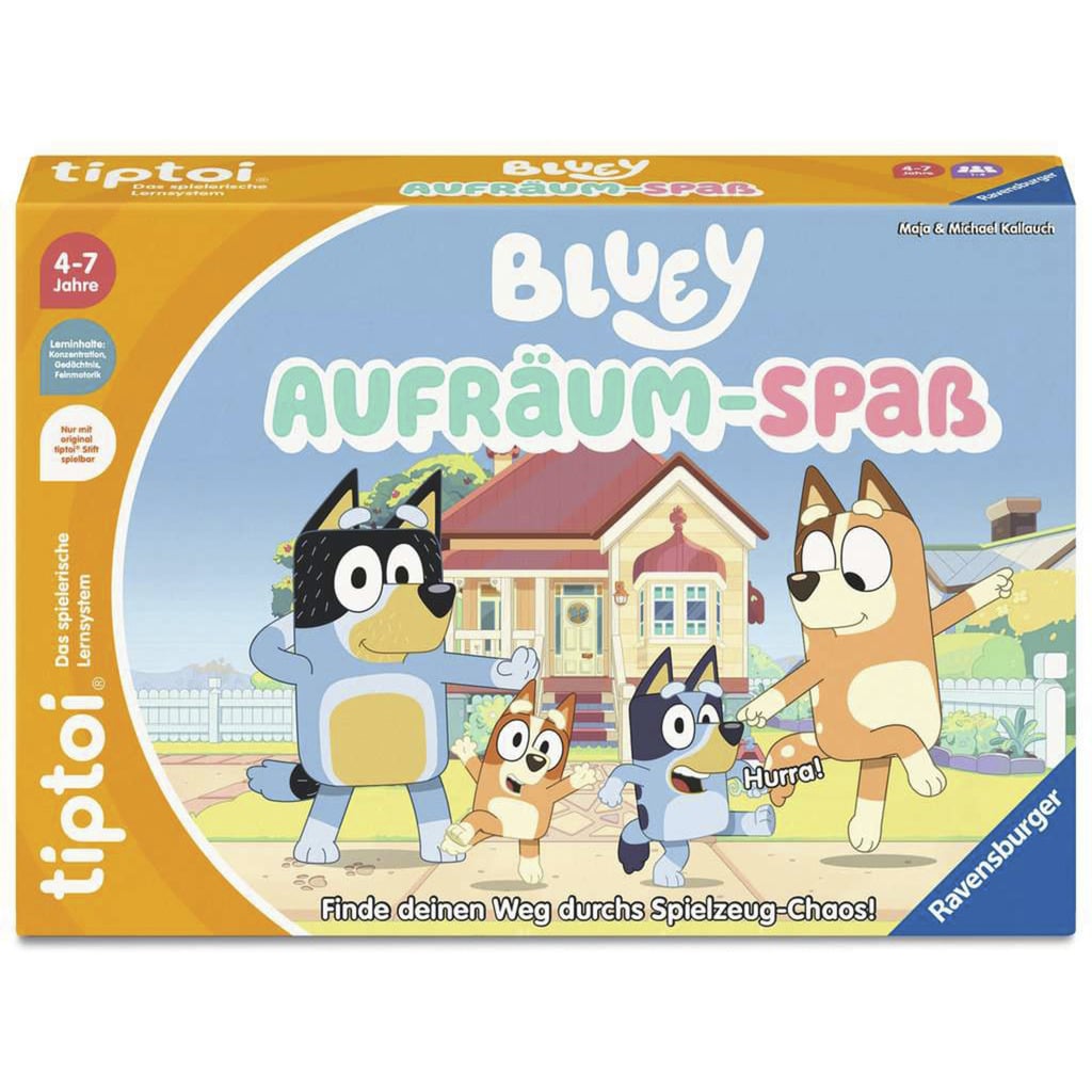 tiptoi Bluey Aufräum-Spaß, Brettspiel
