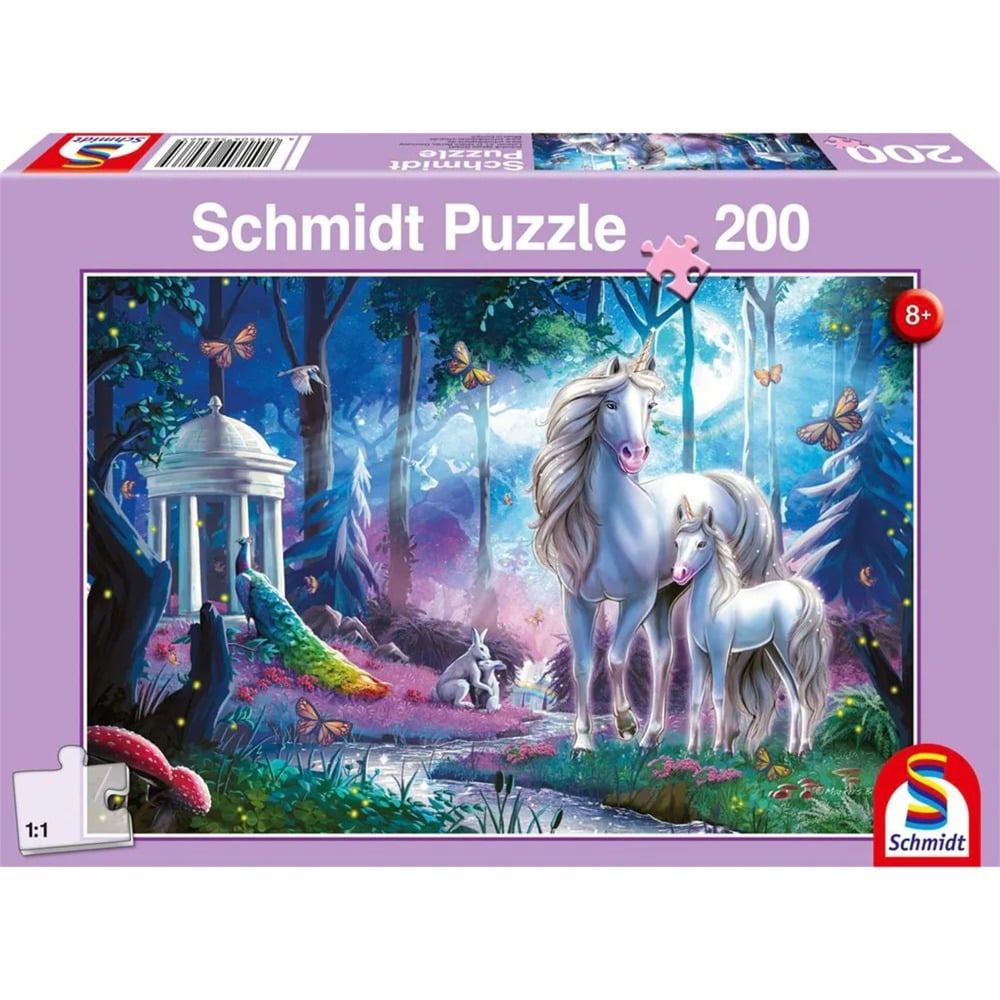 Schmidt Spiele Einhornstute mit Fohlen, Puzzle | 04001504564865
