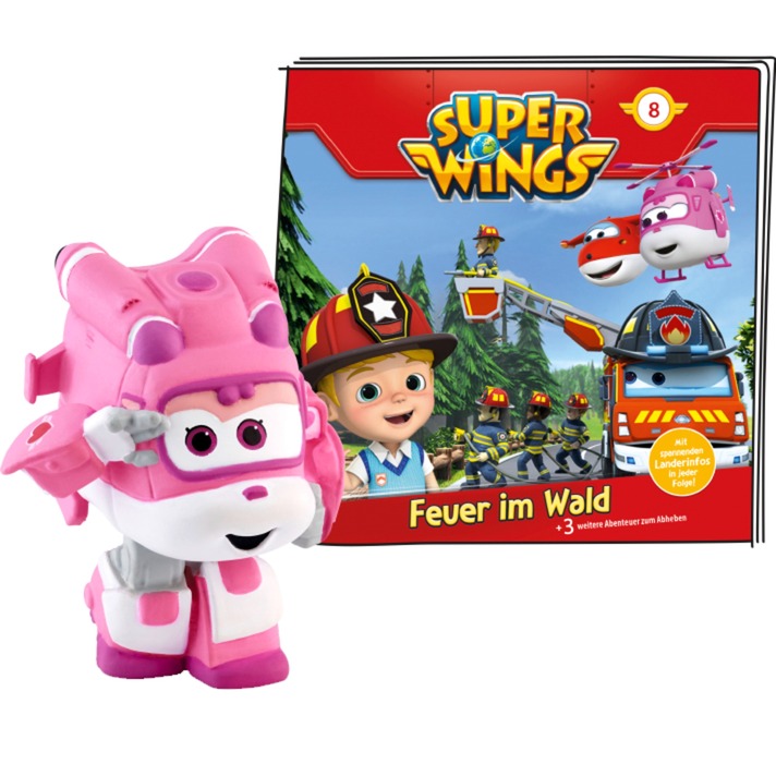Super Wings – Feuer im Wald & 3 weitere Abenteuer, Spielfigur
