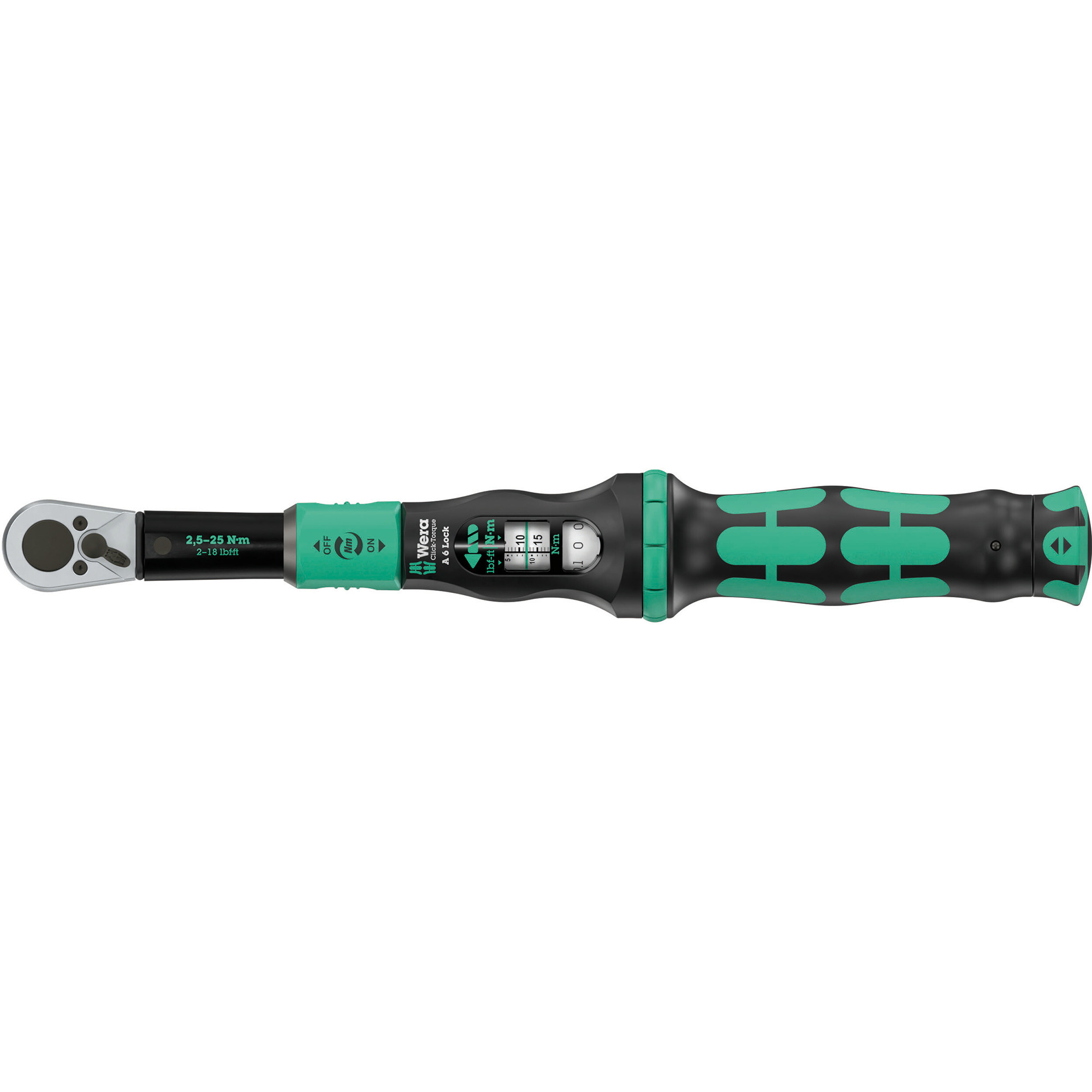 Drehmomentschlüssel mit Umschaltknarre Click-Torque Lock A 6