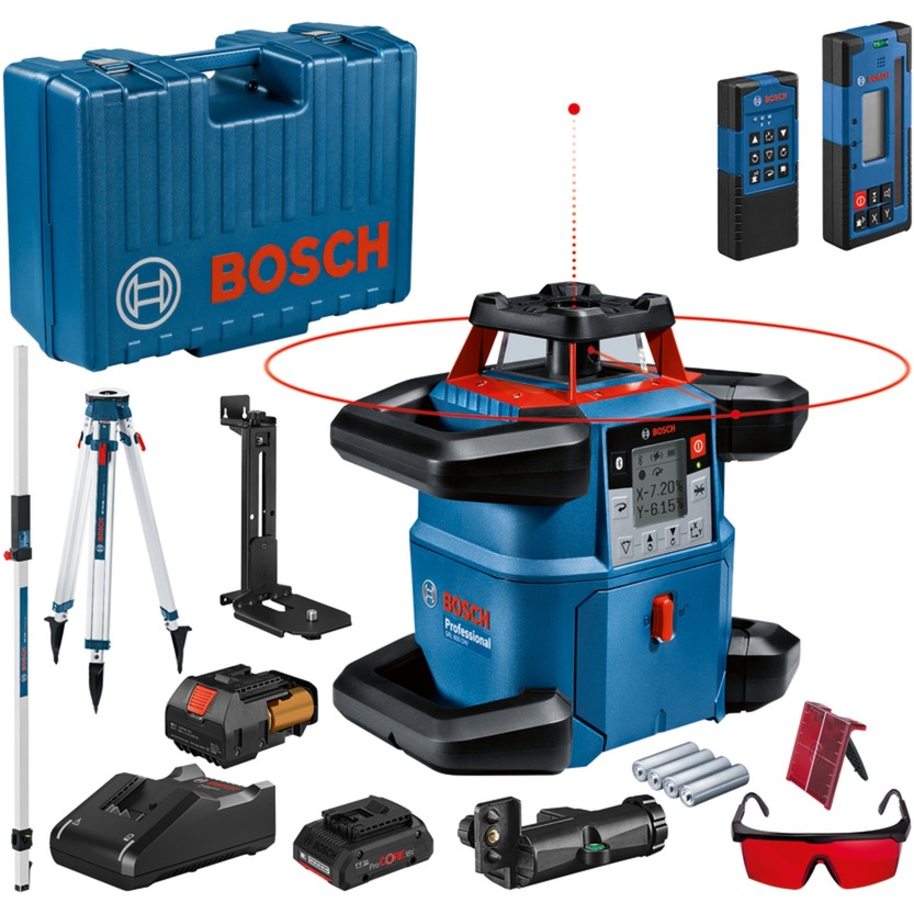 Akku-Rotationslaser GRL 600 CHV Professional, 18Volt, mit Baustativ