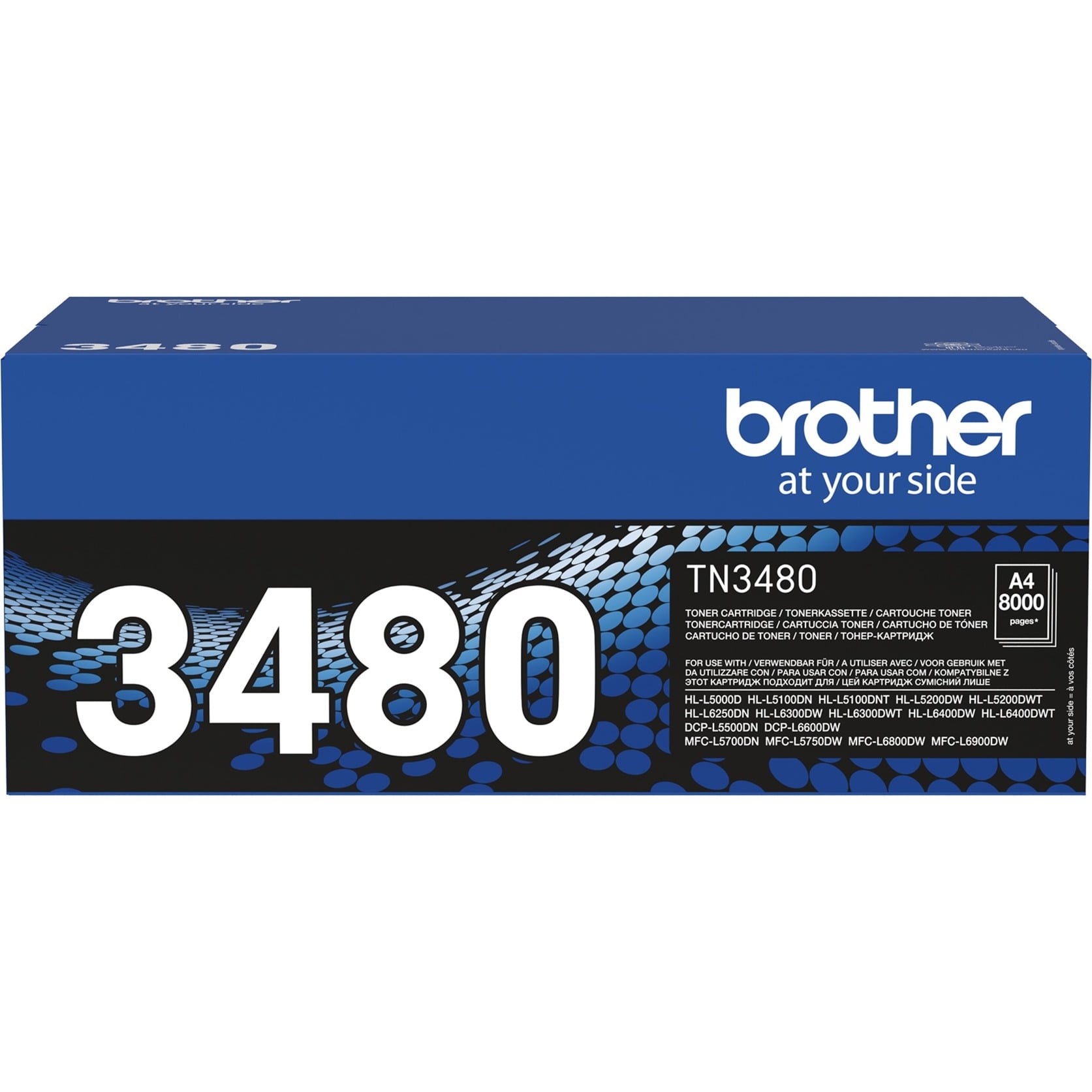 Brother Toner TN-3480, schwarz, ca. 8000 Seiten 4977766755658 Brother