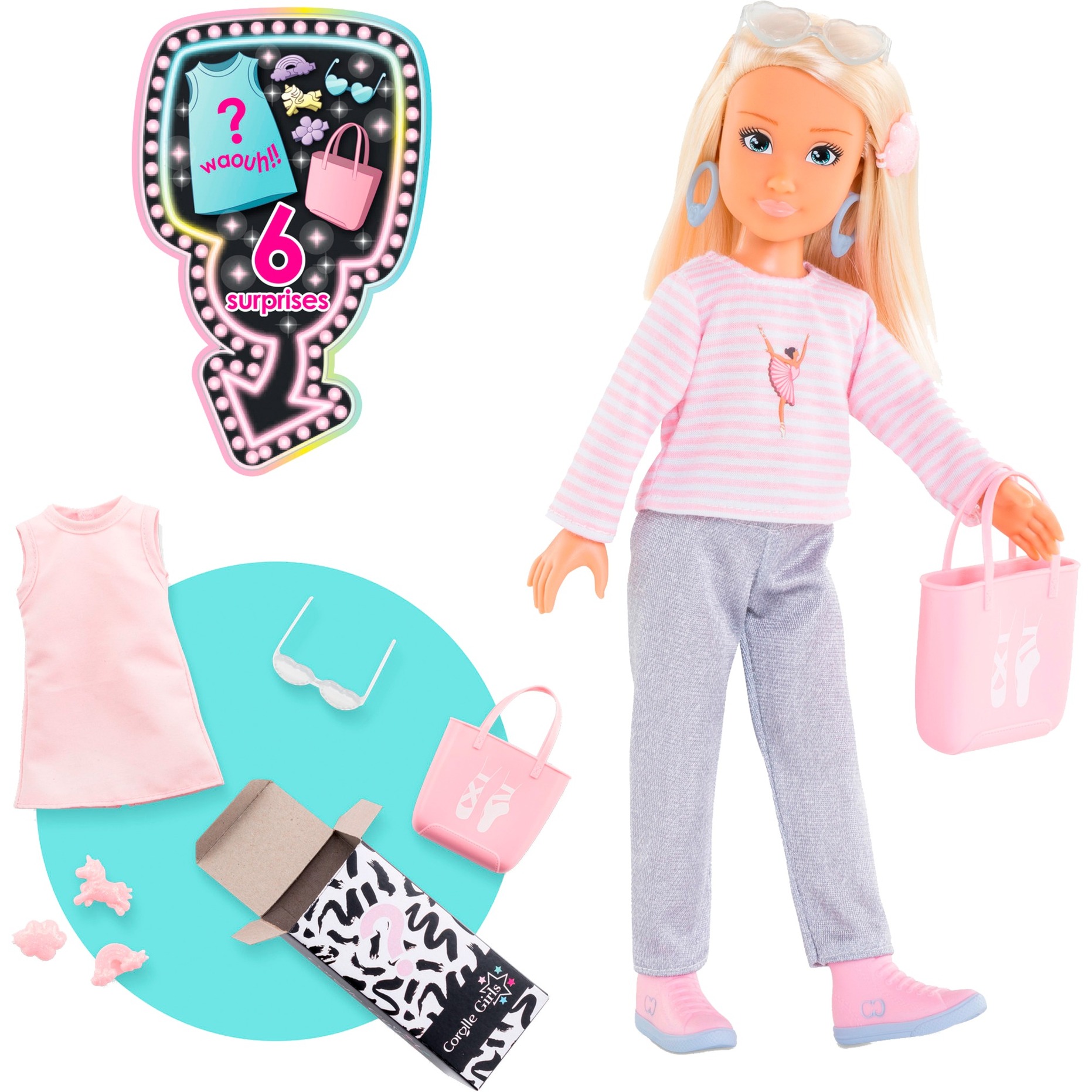 Girls - Valentine Shopping Surprise, Puppe