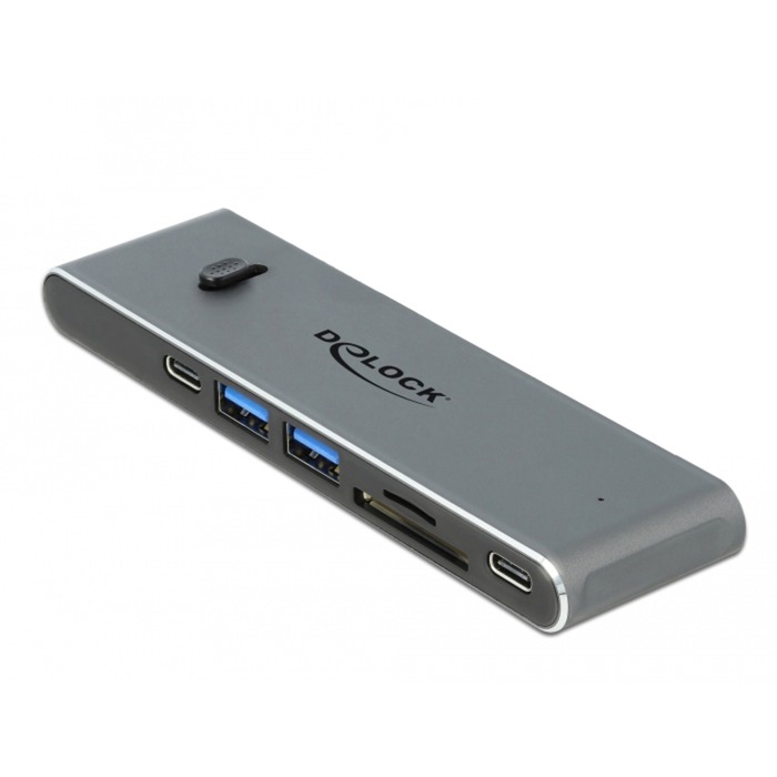 Dual USB Type-C mit HDMI / USB 3.2 / SD / PD 3.0, Dockingstation