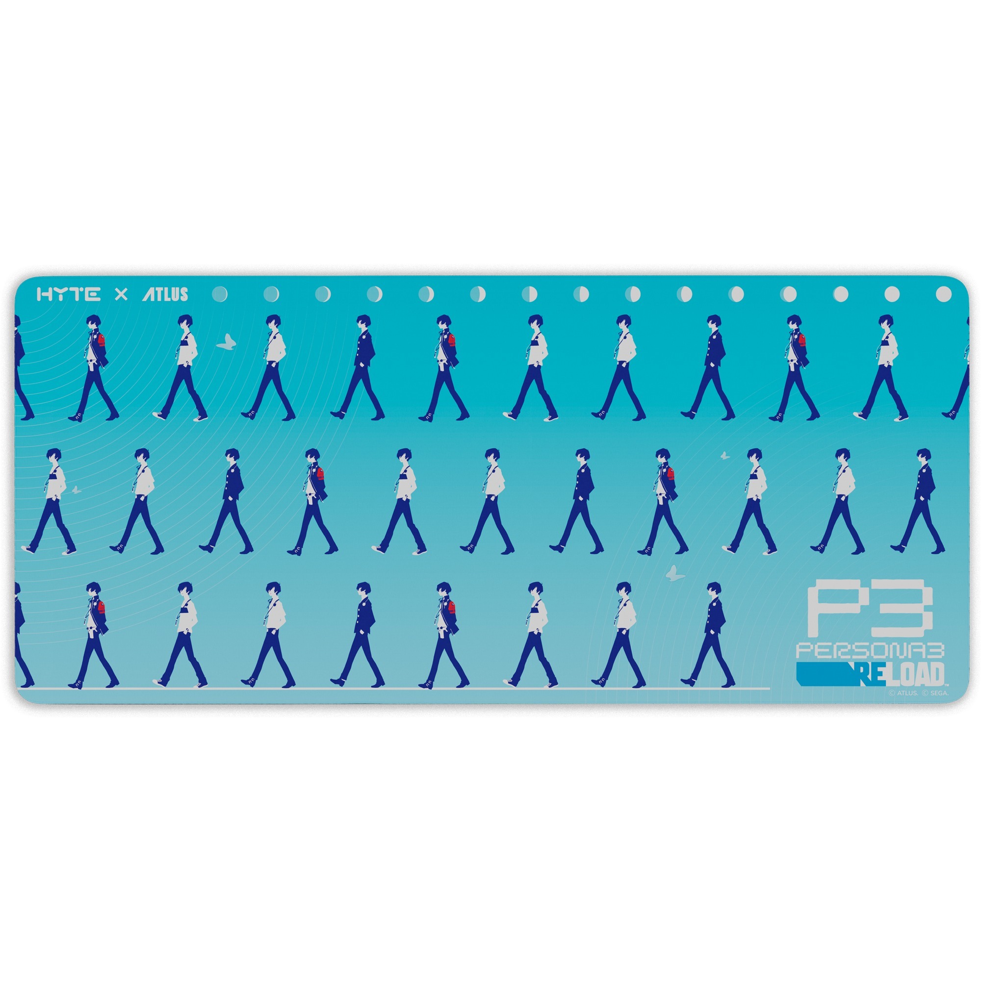 P3 Reload Protagonist 1 Desk Pad, Gaming-Mauspad