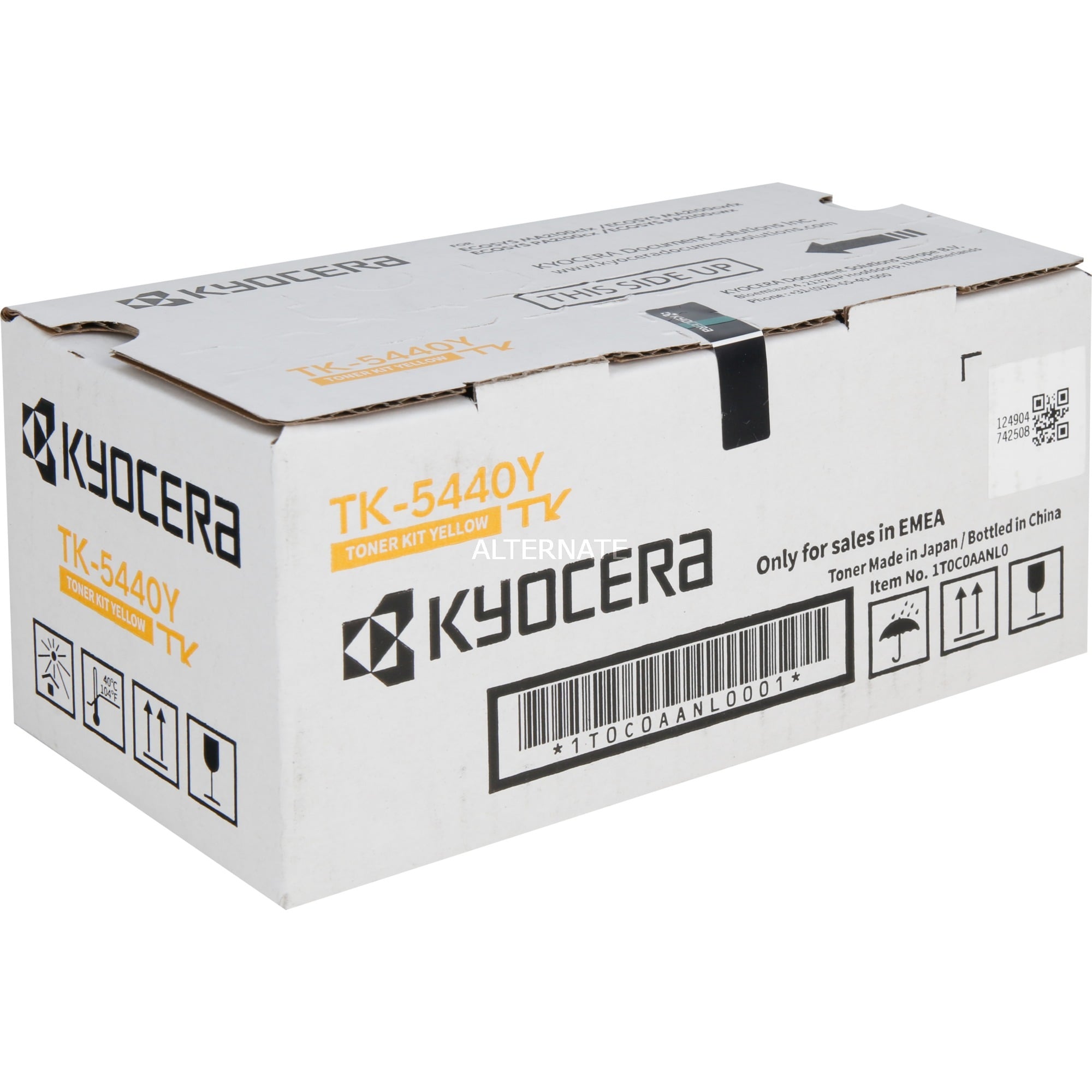 Kyocera Toner 1T0C0AANL0 (TK-5440Y), gelb, ca. 2400 Seiten 0632983075050 Kyocera